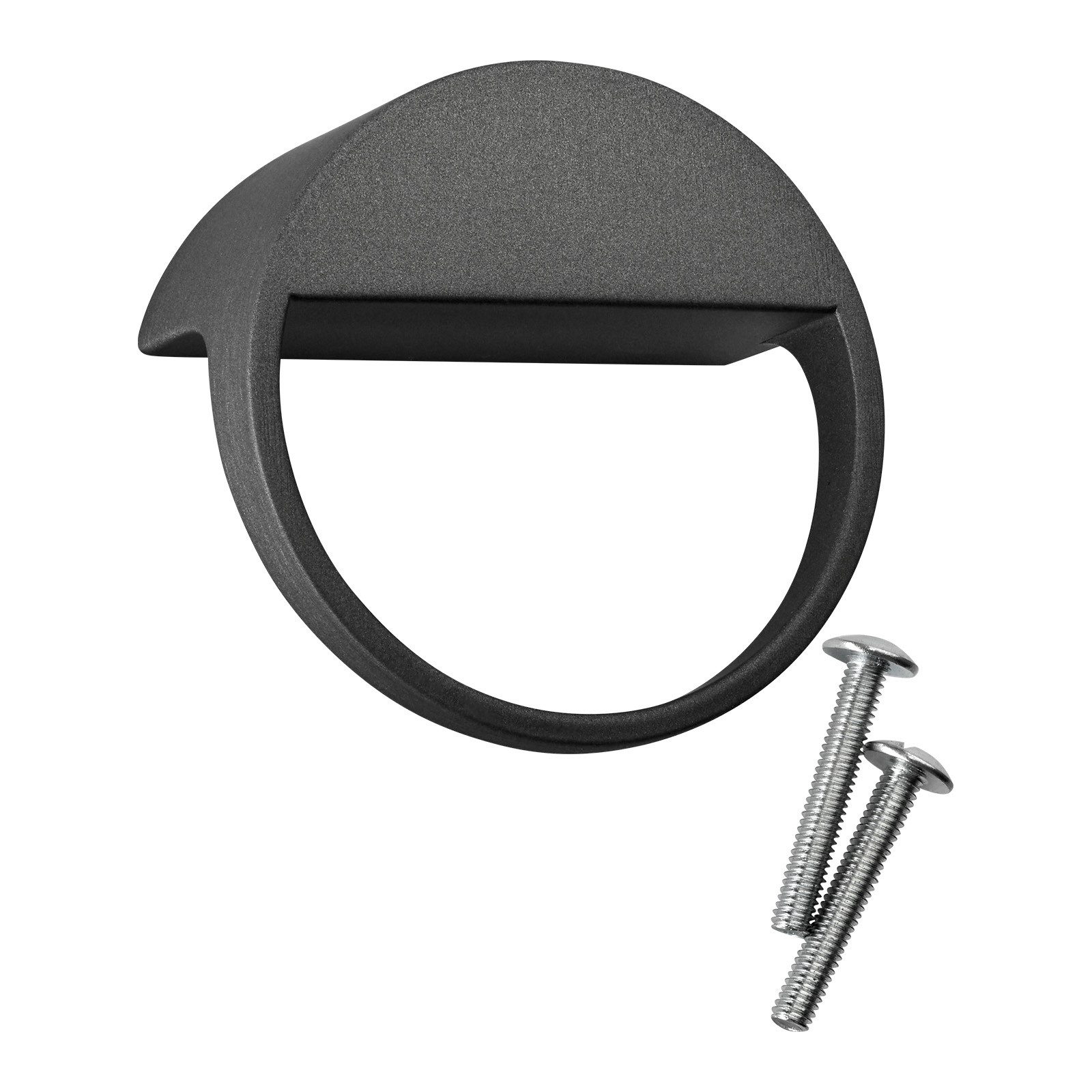 SO-TECH® Möbelgriff ZEN BA 32 mm Möbelknopf Ø 59 mm, Tiefe 29 mm (1-St), Knopfgriff anthrazit matt