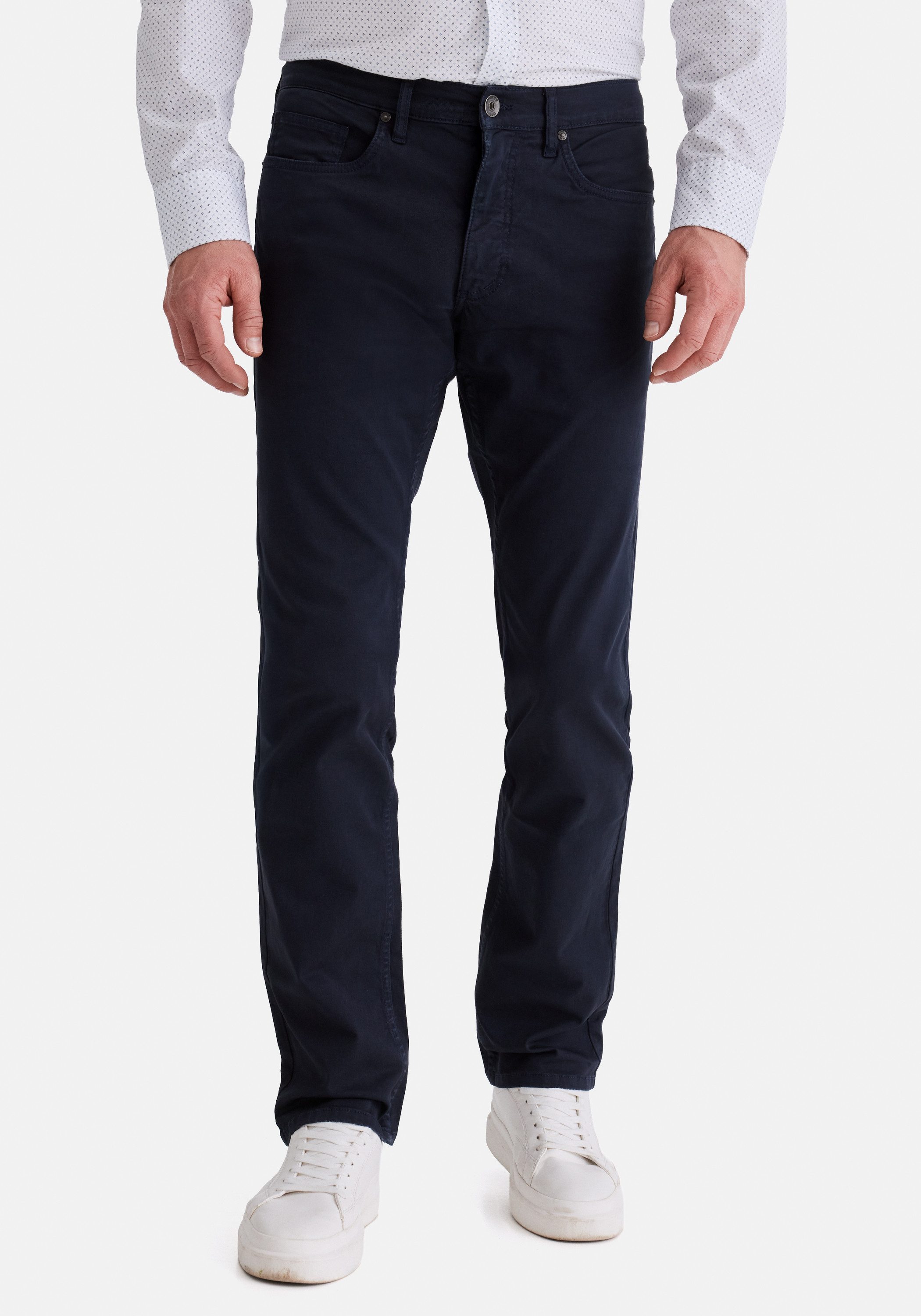Stooker Men 5-Pocket-Jeans Frisco Twill Straight Fit Jeans Straight Fit Casual Clean Wash Twill Coloured Comfort Flex! für Herren