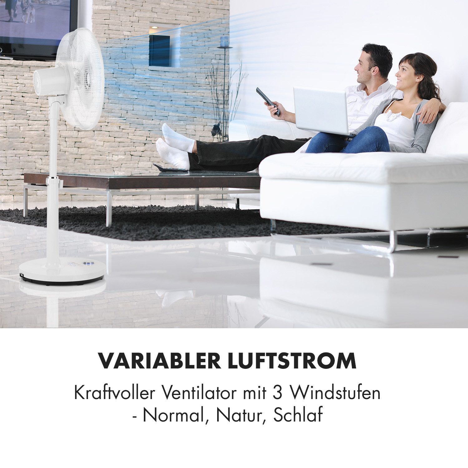 Klarstein Bodenventilator Clear Stream