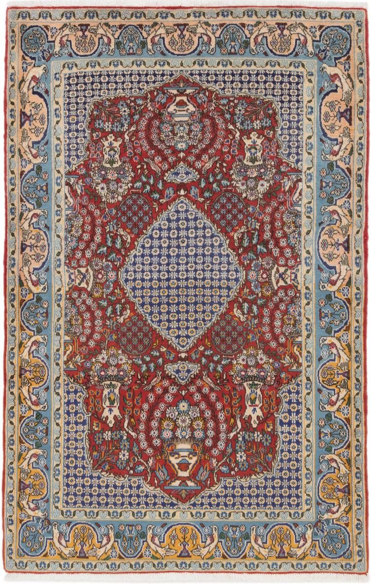 Orientteppich Shahreza 108x164 Handgeknüpfter Orientteppich / Perserteppich