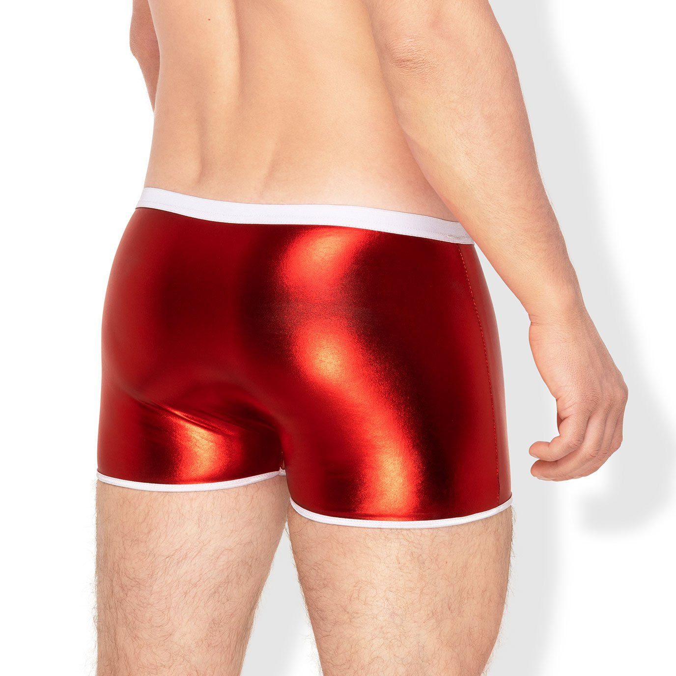 EIS Body Festliche Shorts mit Reißverschluss (1-tlg) blickdicht; sexy Verschluss; süßes Bommel-Detail
