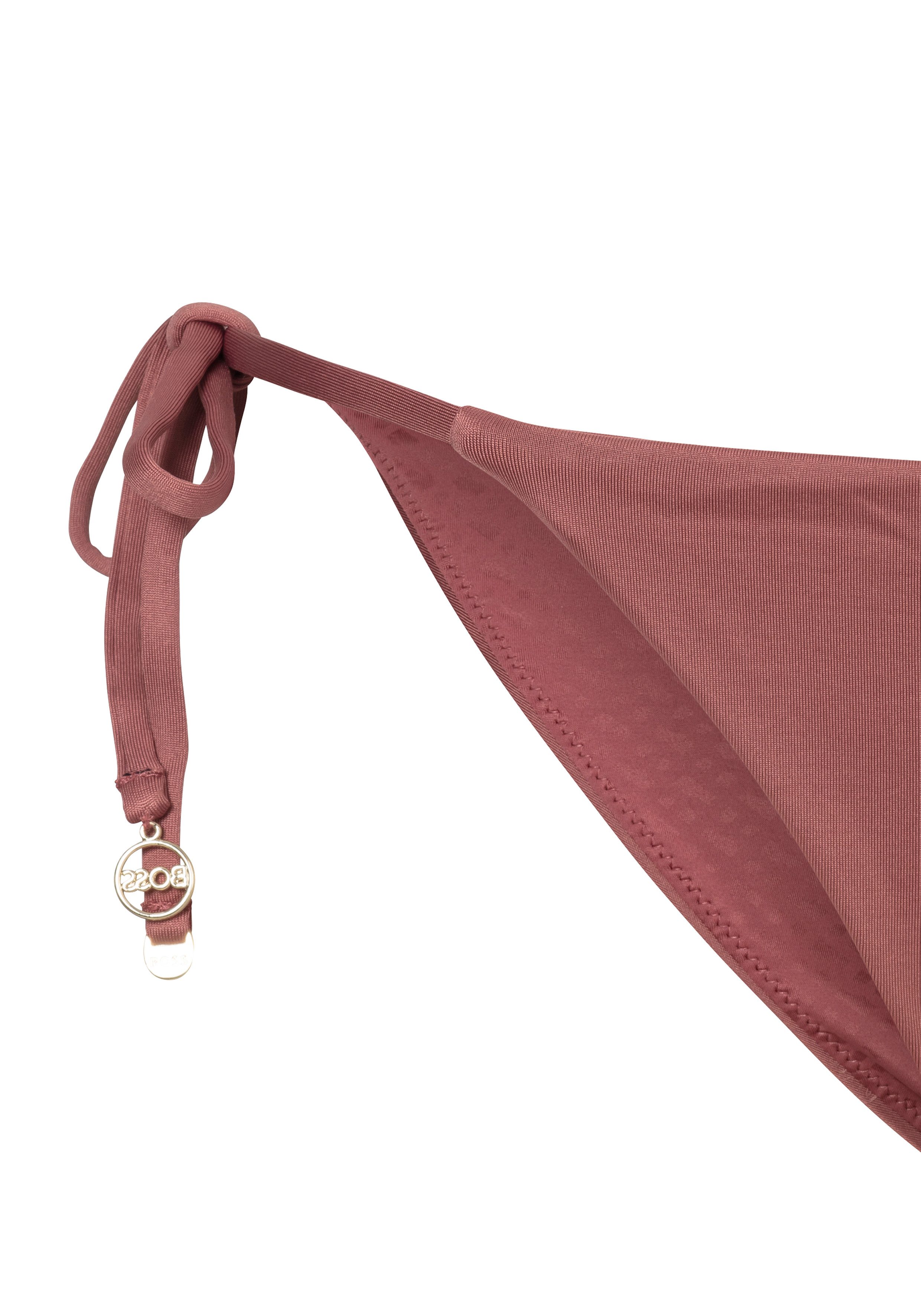 BOSS Bikini-Hose BELLA SIDE TIE mit BOSS Metalllogo