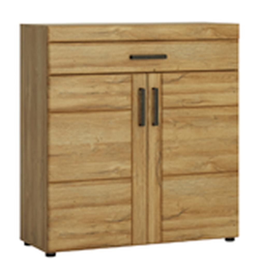 freiraum Garderoben-Set Cortina, (5-teilig), (5-teilig) in Grandson Eiche Dekor - 244x195x38 (BxHxT)