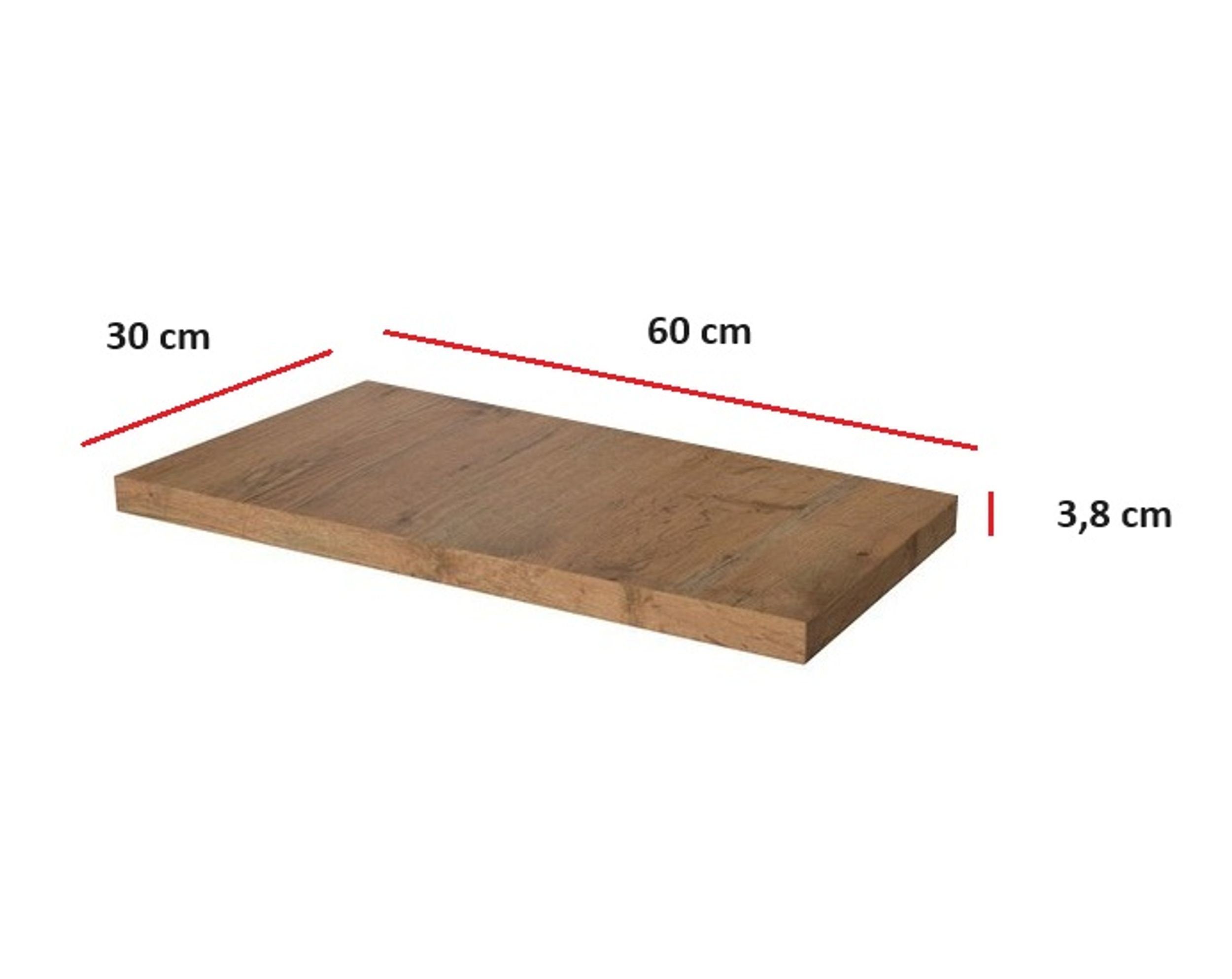 Küchen-Preisbombe Arbeitsplatte Dekor Eiche Lancelot cm Küchenblock 1 Küche ca. / (1, cm Tiefe cm Küchenzeile 30 Breite / Vigo 3,8 St), 60 Höhe ca. Einbauküche