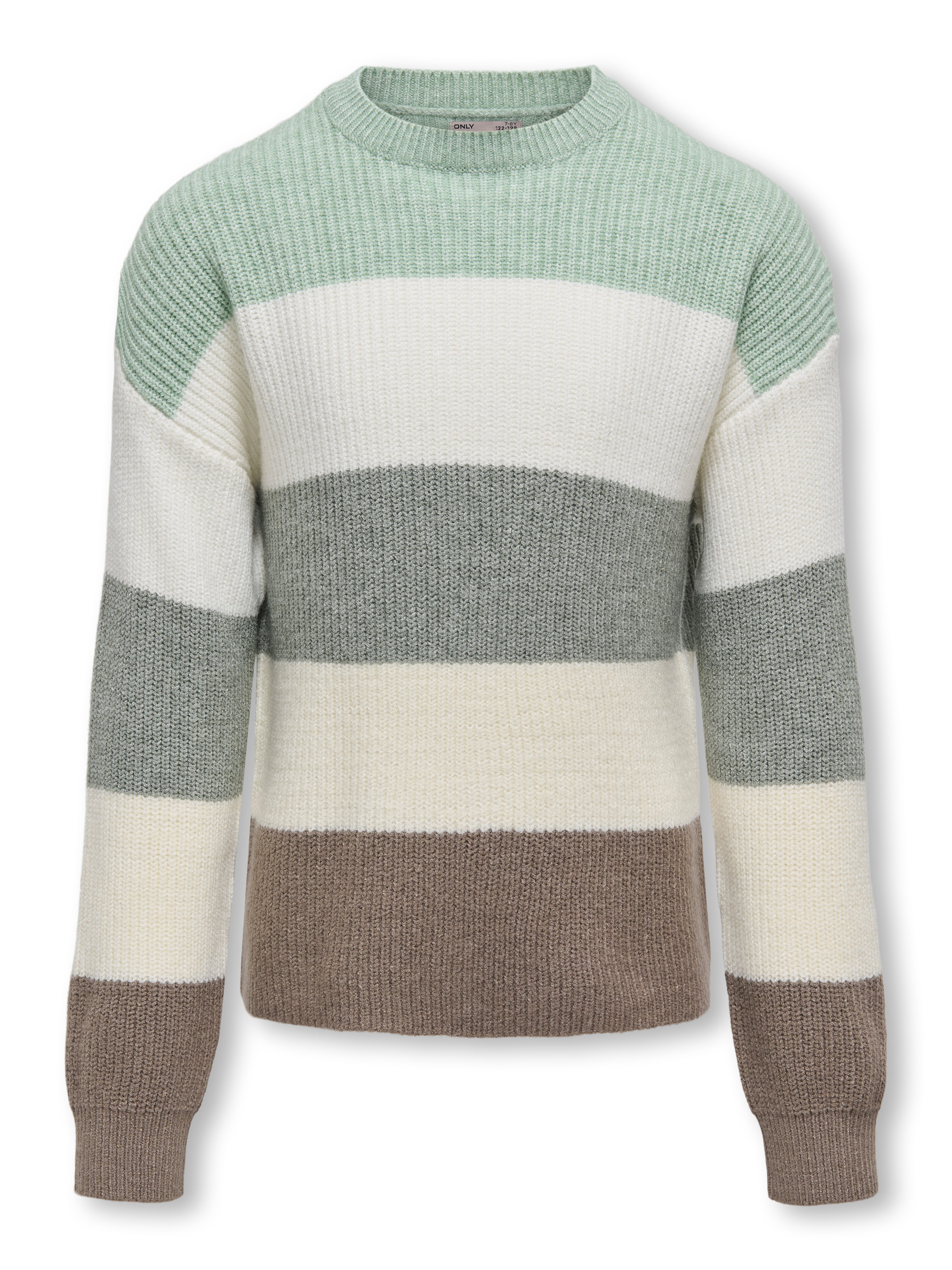 KIDS ONLY В'язані светри KOGSANDY L/S STRIPE PULLOVER KNT NOOS