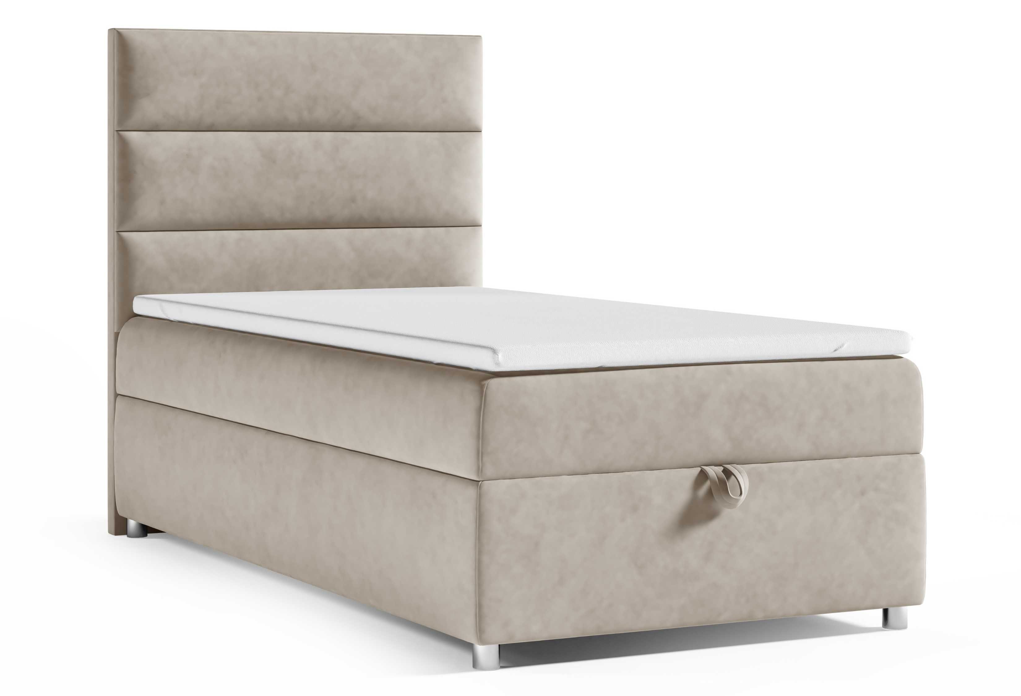 Best for Home Boxspringbett mit Bettkasten Trinity K-4 SINGLE Bonellfederkern inkl. Topper, mit Lieferung