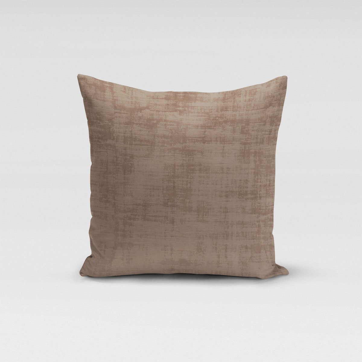SCHÖNER LEBEN. Dekokissen SCHÖNER LEBEN. Kissenhülle Velvet Marble Samt mit Struktur uni sand