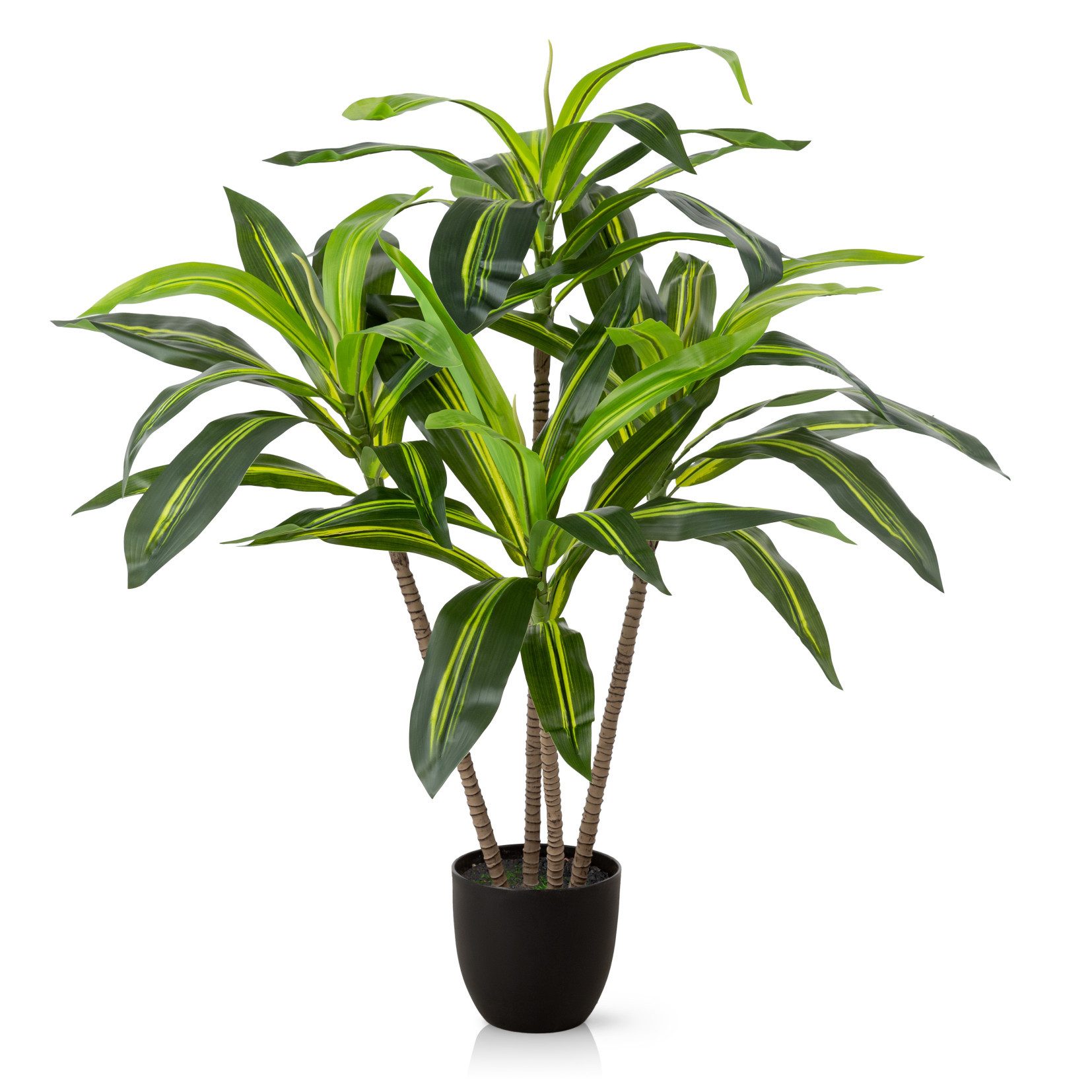 Kunstpalme künstlicher Drachenbaum, Kunstpflanze Drachenbaum im Topf Drache günstig online kaufen