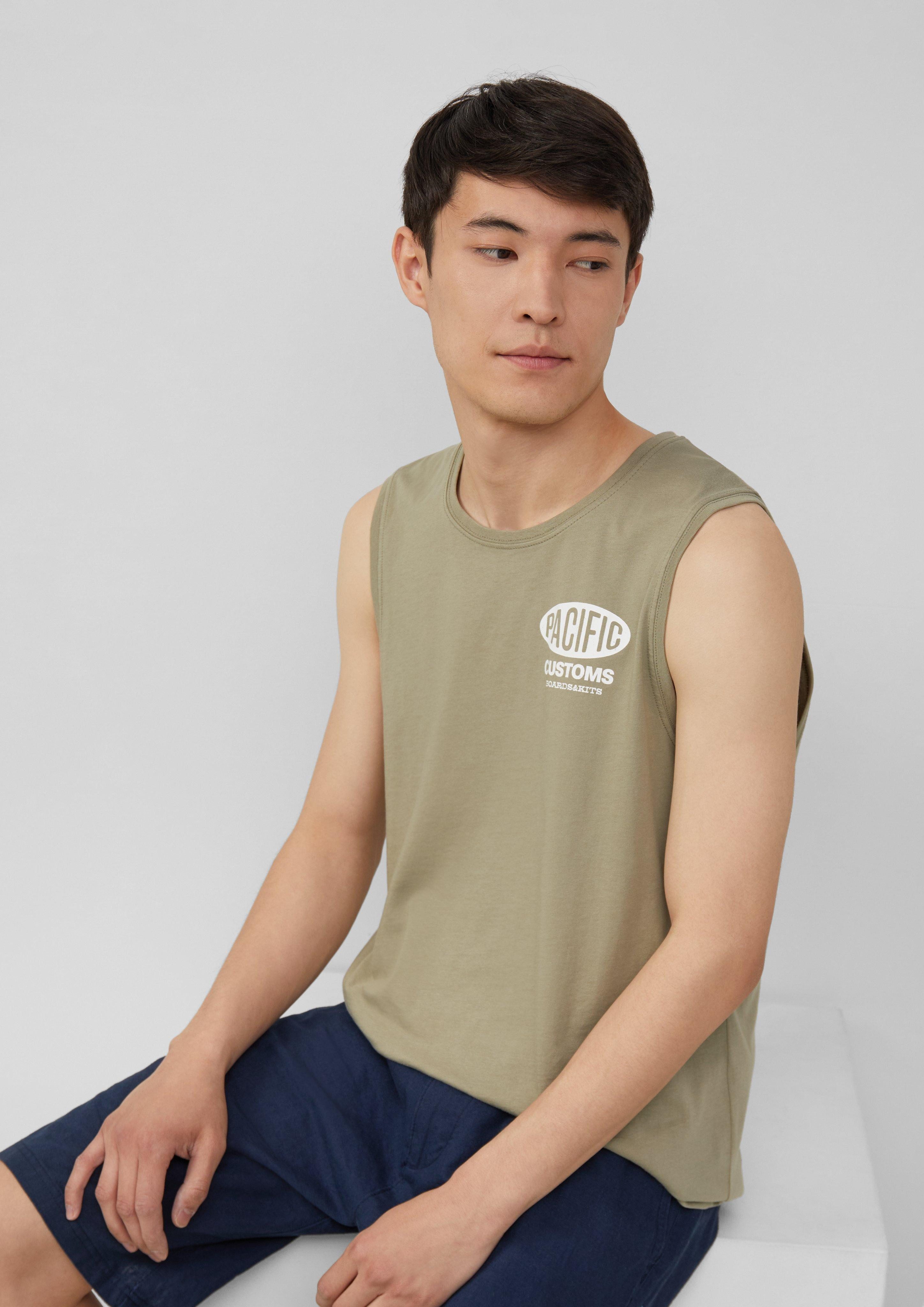 s.Oliver Shirttop Tanktop aus Baumwollle mit günstig online kaufen