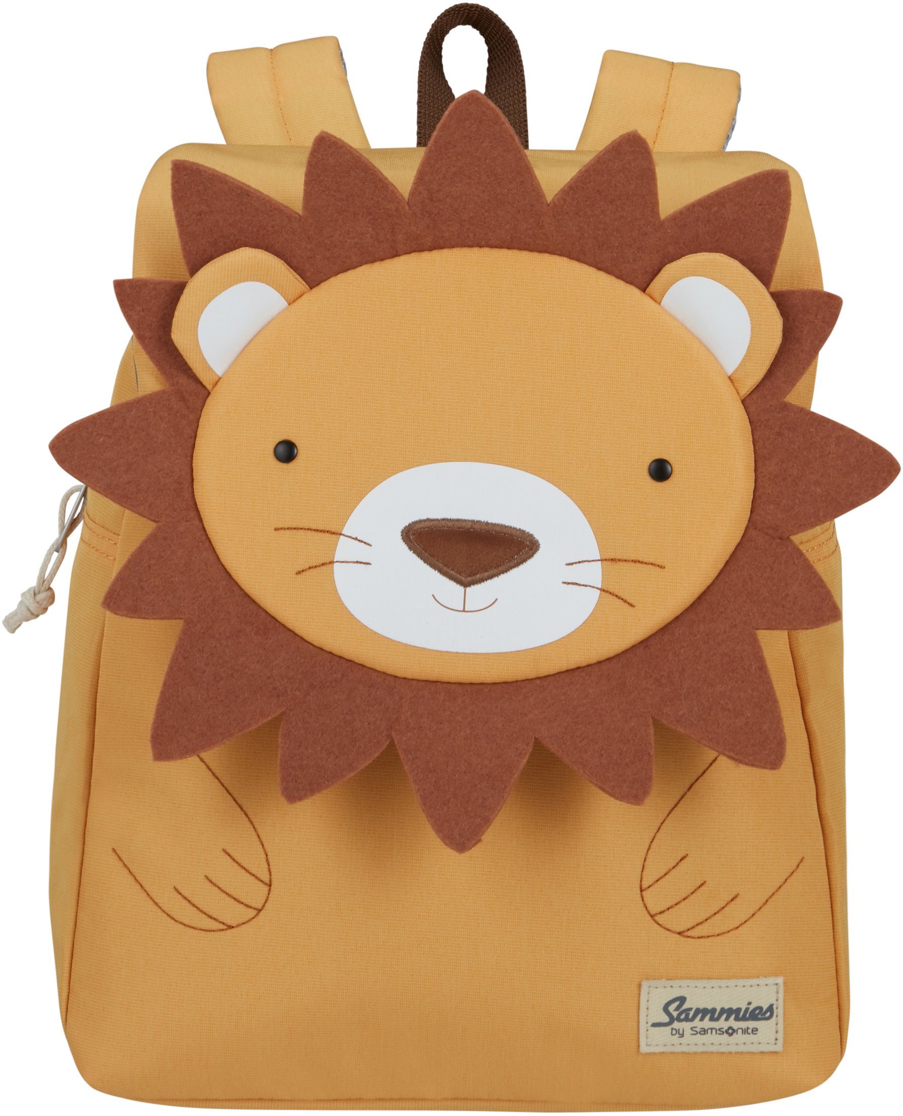 Samsonite Kinderrucksack Happy Sammies ECO, S+, Lion Lester, Kindergartenrucksack Kinderfreizeitrucksack Kinder-Backpack
