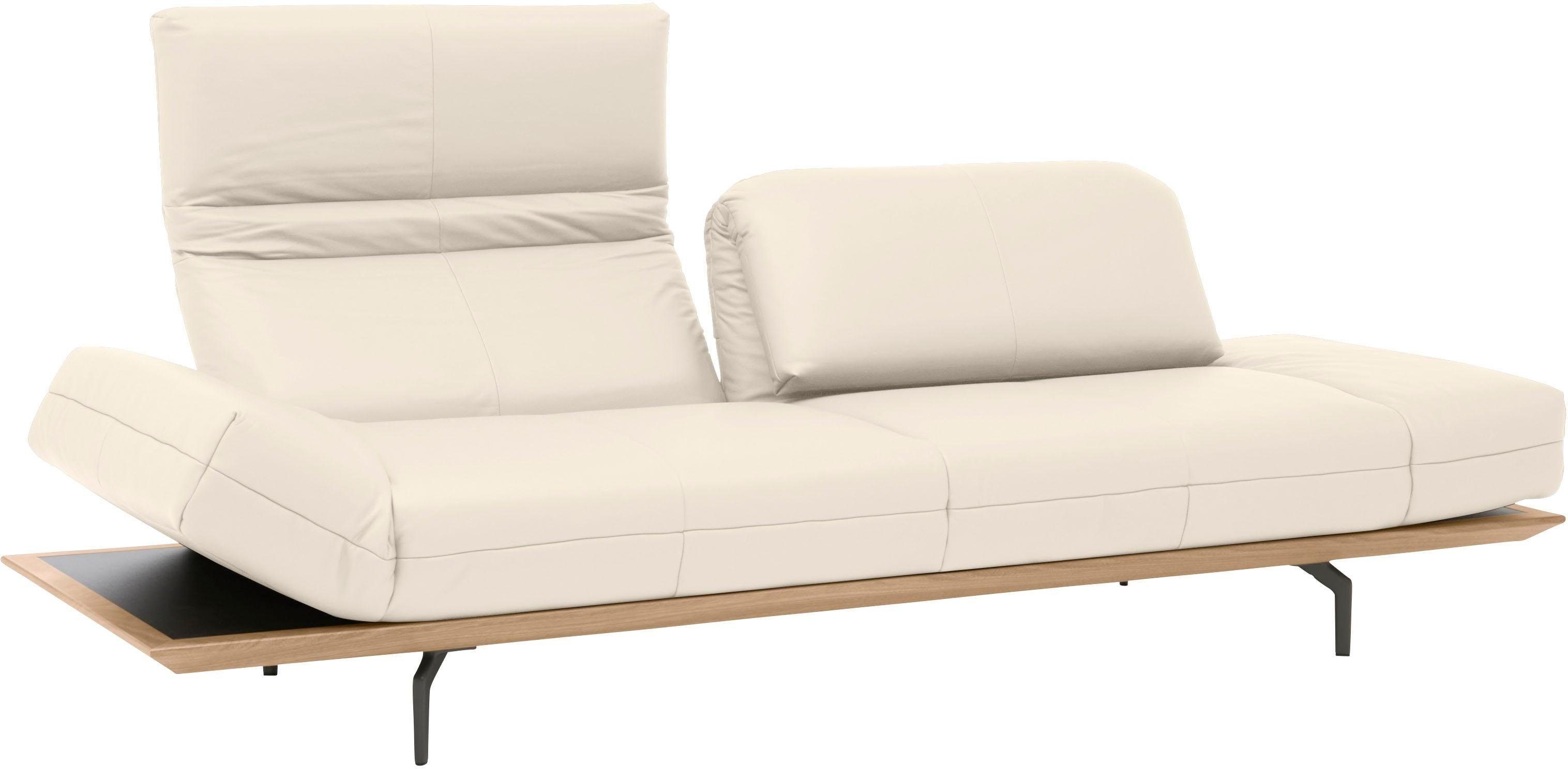 Creation BY ROLF BENZ 4-Sitzer CR.420, Designsofa, Loungesofa, in 2 Qualitäten, Holzrahmen in Eiche Natur oder Nußbaum, Breite 252 cm