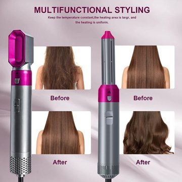 AURUM Multihaarstyler 5 in 1 Hairstyling Airstyler Lockenstab Haarstyler Hair Dryer