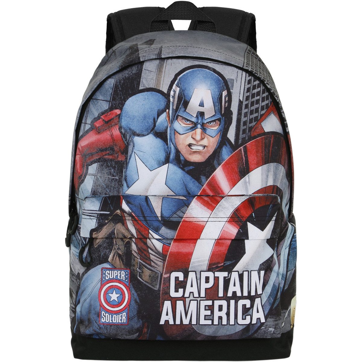 MARVEL Kinderrucksack Captain America Defender-FAN HS 2.0 Unisex Kinder