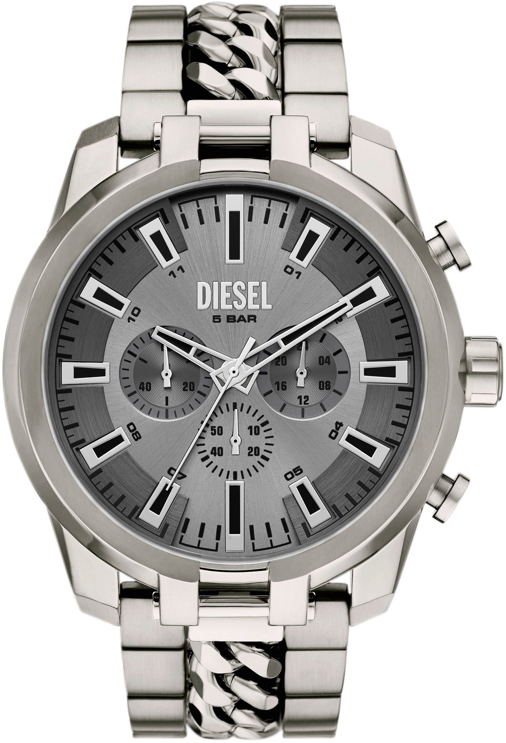 Einkaufszentrum Diesel Chronograph SPLIT, Stoppfunktion DZ4630, und Mit