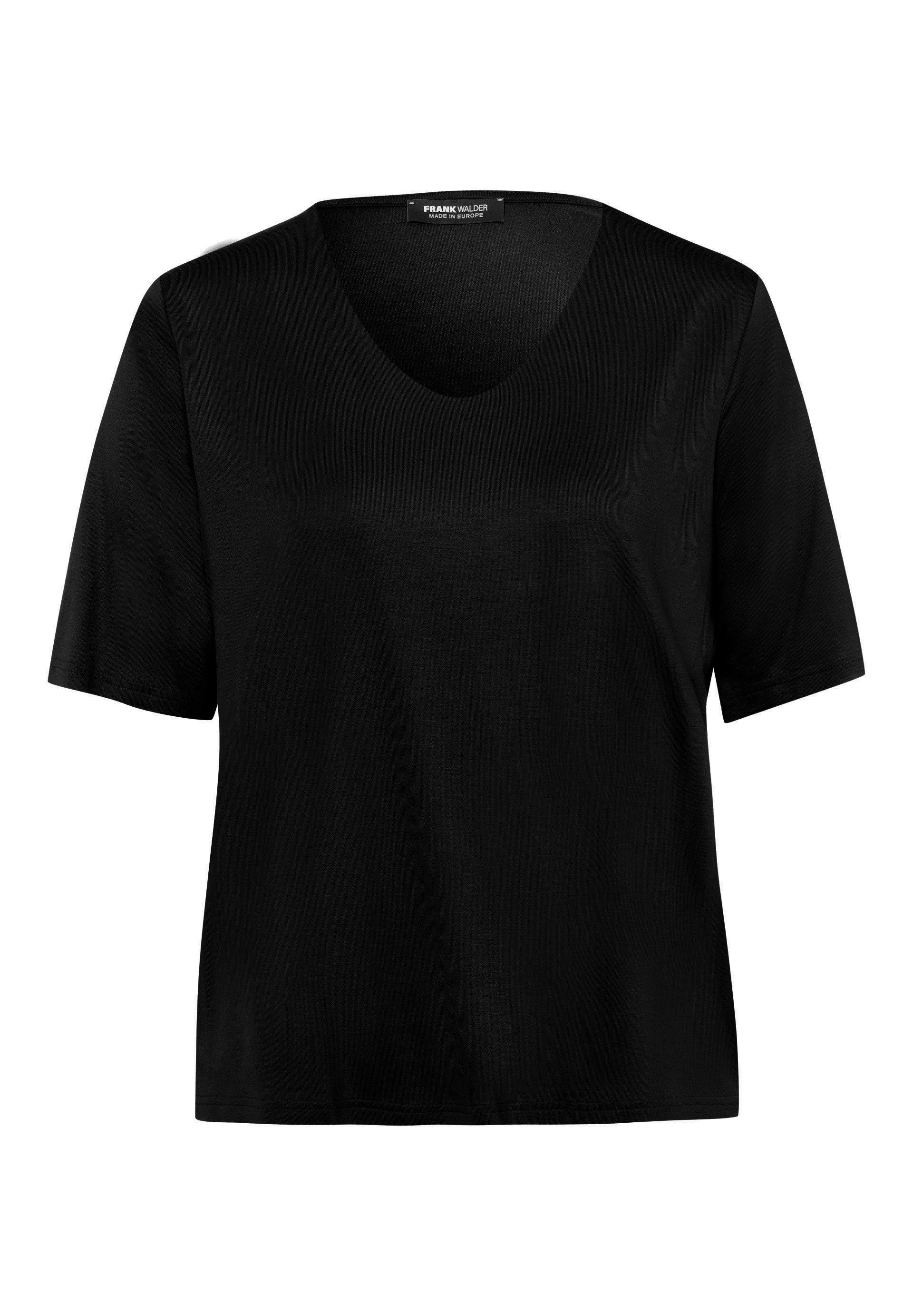 FRANK WALDER Kurzarmshirt aus weichem Jersey günstig online kaufen