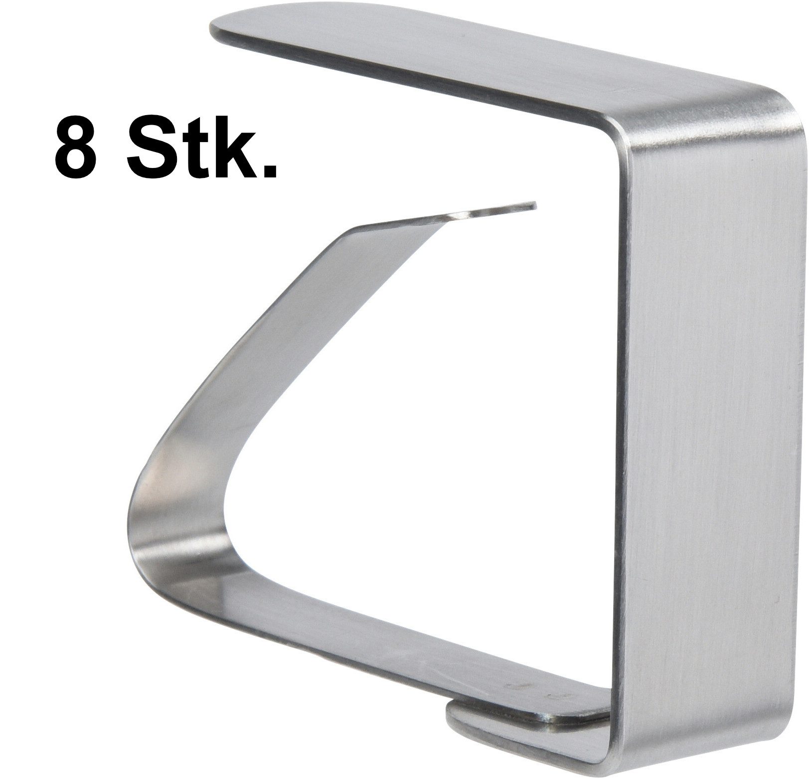 Tischtuchklammer Tischdeckenklammer Edelstahl Tischtuch Tischdecke Halter Gastro