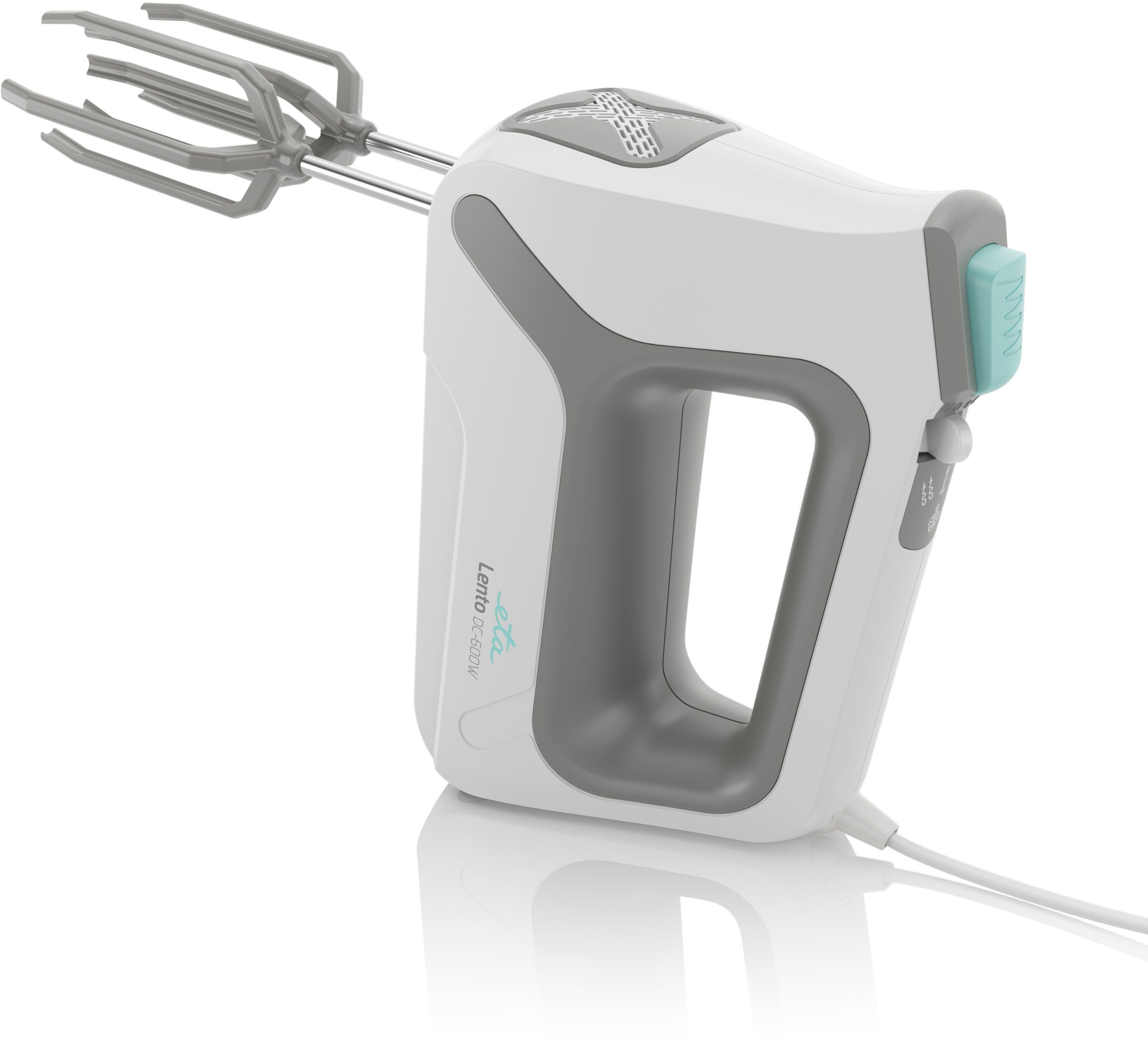 eta Handmixer LENTO ETA20519000, 600 W, 5in1, DC Motor mit langer Nutzungsdauer, 4 Geschwindigkeitsstufen