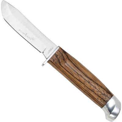 Haller Messer Universalmesser Kindermesser Jugendmesser mit Sicherheitsspitz, Schnitzmesser Lederscheide