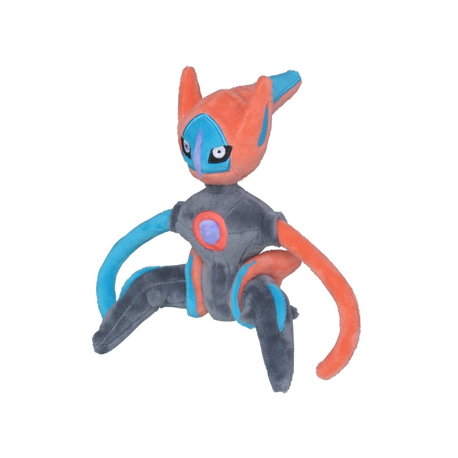 Pokémon Center Plüschfigur Pokemon Deoxys (Initiativeform) Kuscheltier - 18 cm Plüschtier Deoxys