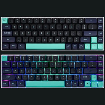 SOLIDEE RGB Hintergrundbeleuchtung Tastatur (Klonschaltern, Langlebigkeit und Stärke, glattes Oberflächengefühl)