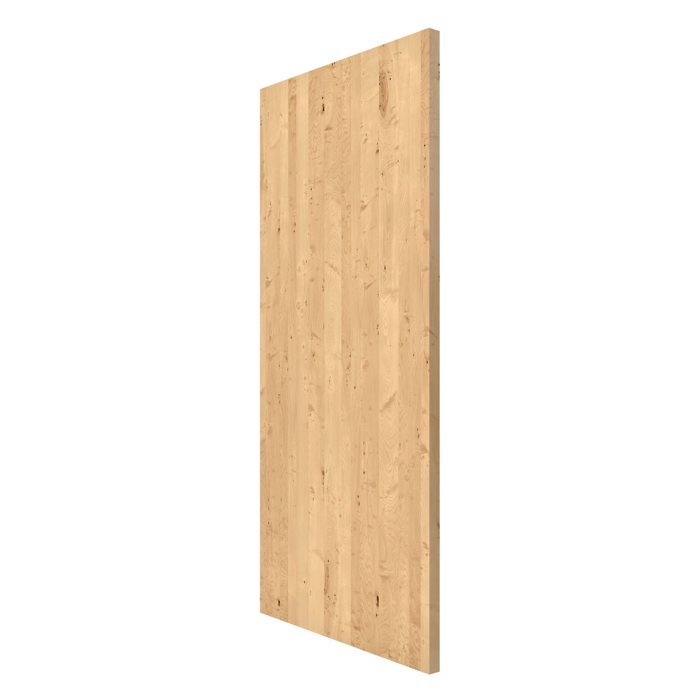 Bilderdepot24 Magnettafel Küche Holzoptik Apfelbirke, (1-tlg., Magnetboard Pinnwand für die Wand - metallische Tafel für Magnete), Magnetwand groß mit Motiv Büro Memoboard magnetisch Hochformat