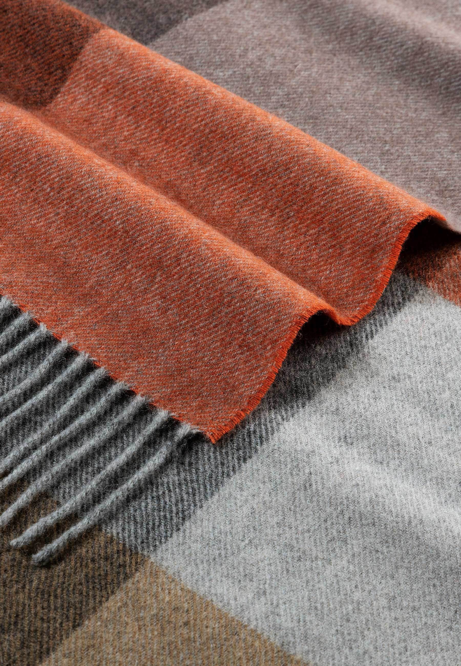 Roeckl Schal COLOURED SQUARES, Bunter Wollschal