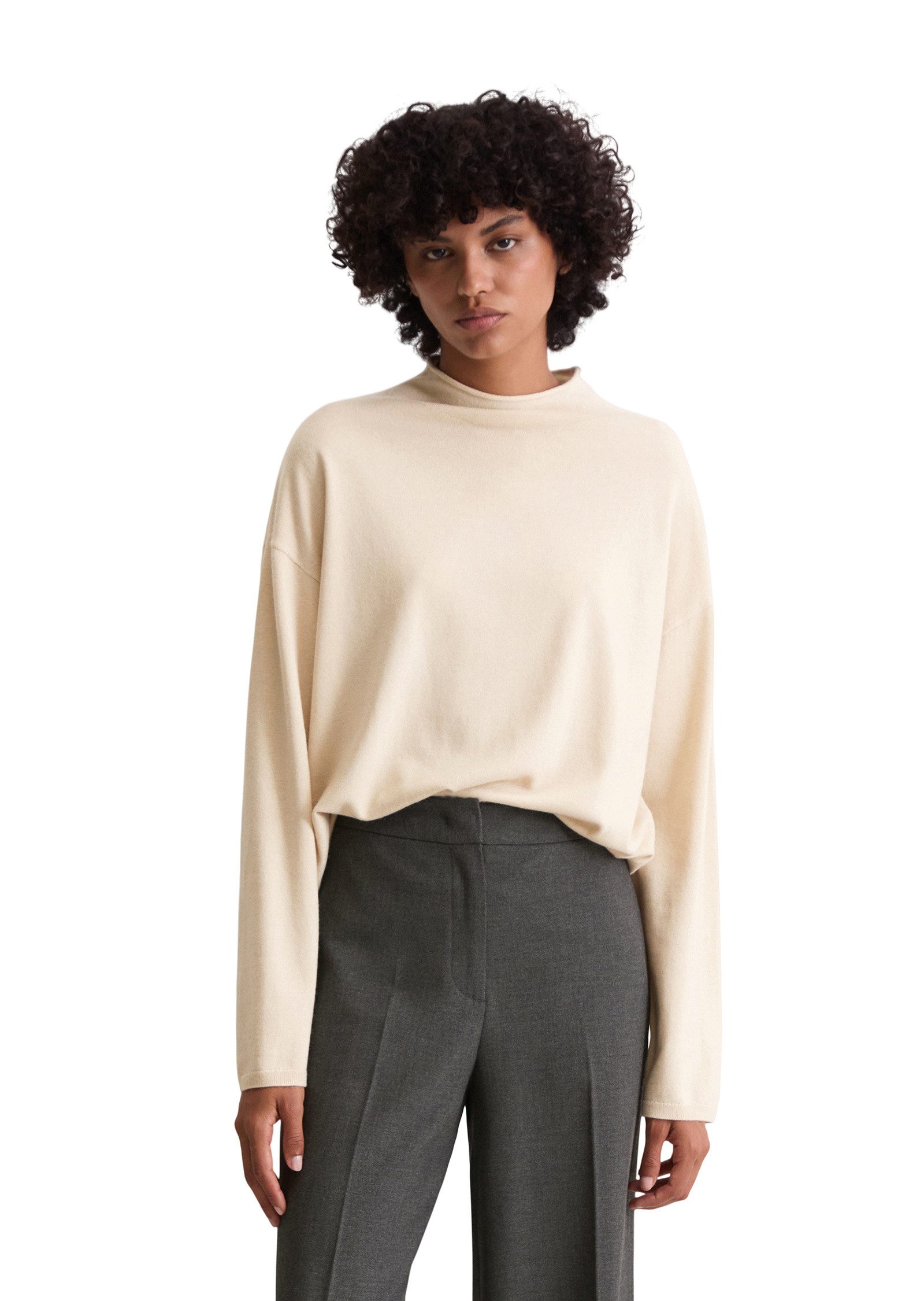 Marc O'Polo Strickpullover aus softem Schurwolle-Mix günstig online kaufen