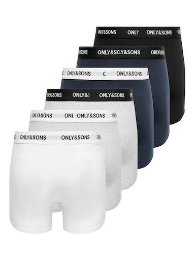 ONSFITZ NOOS & 7-St) mix TRUNK SONS Trunk Black (Packung, BLACK ONLY SOLID 7-PACK