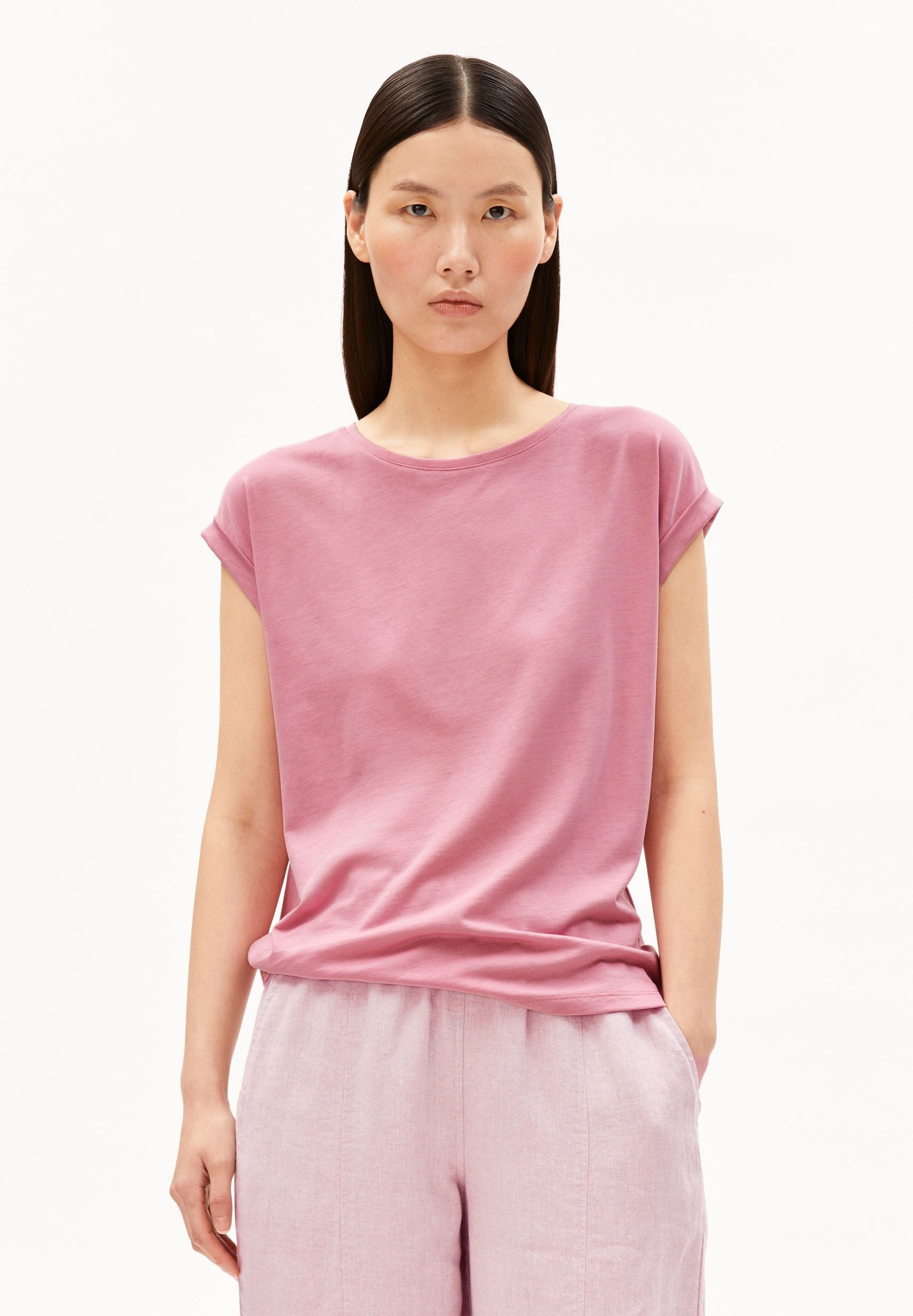 T-Shirt JILAANA T-Shirt aus TENCEL™ Lyocell Mix