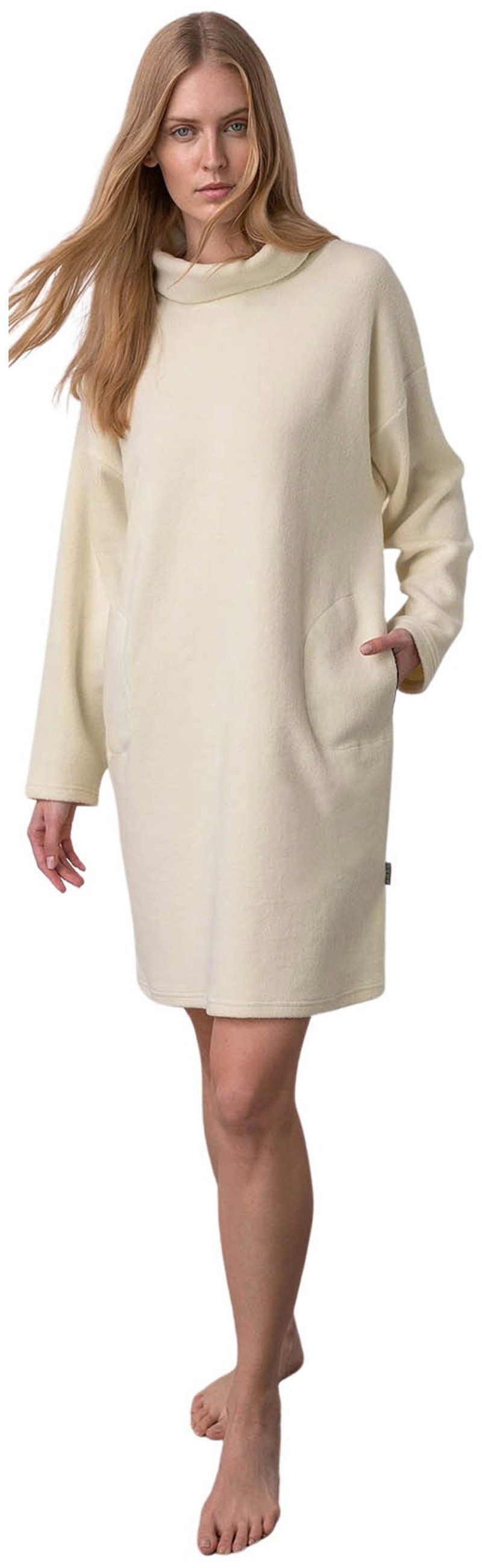 Vamp Hausanzug (Set, 1 tlg., 1-teilig) Damen Hausanzug Loungekleid Homewear Baumwolle