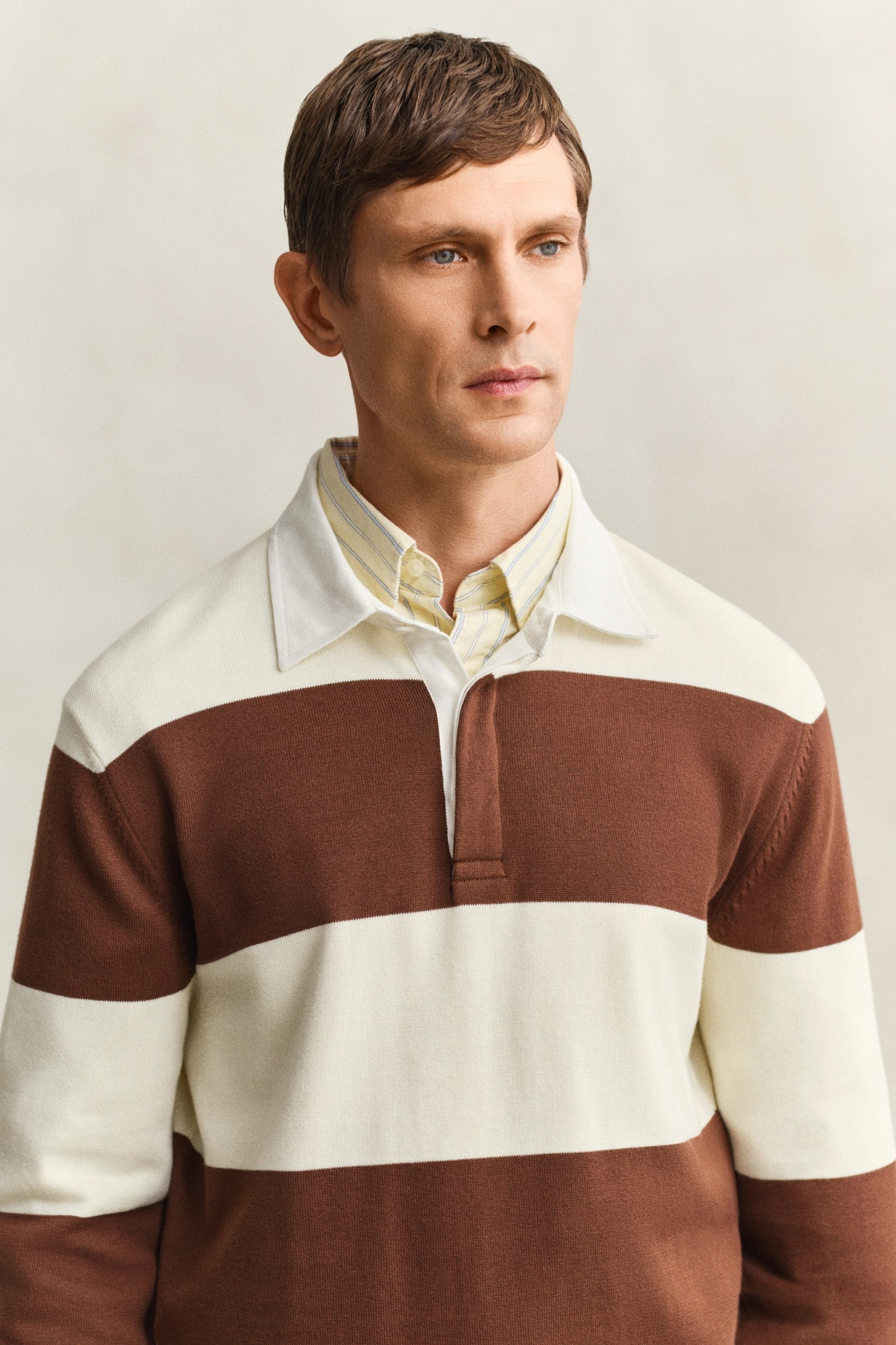 Gant Troyer BARSTRIPED COTTON POLO