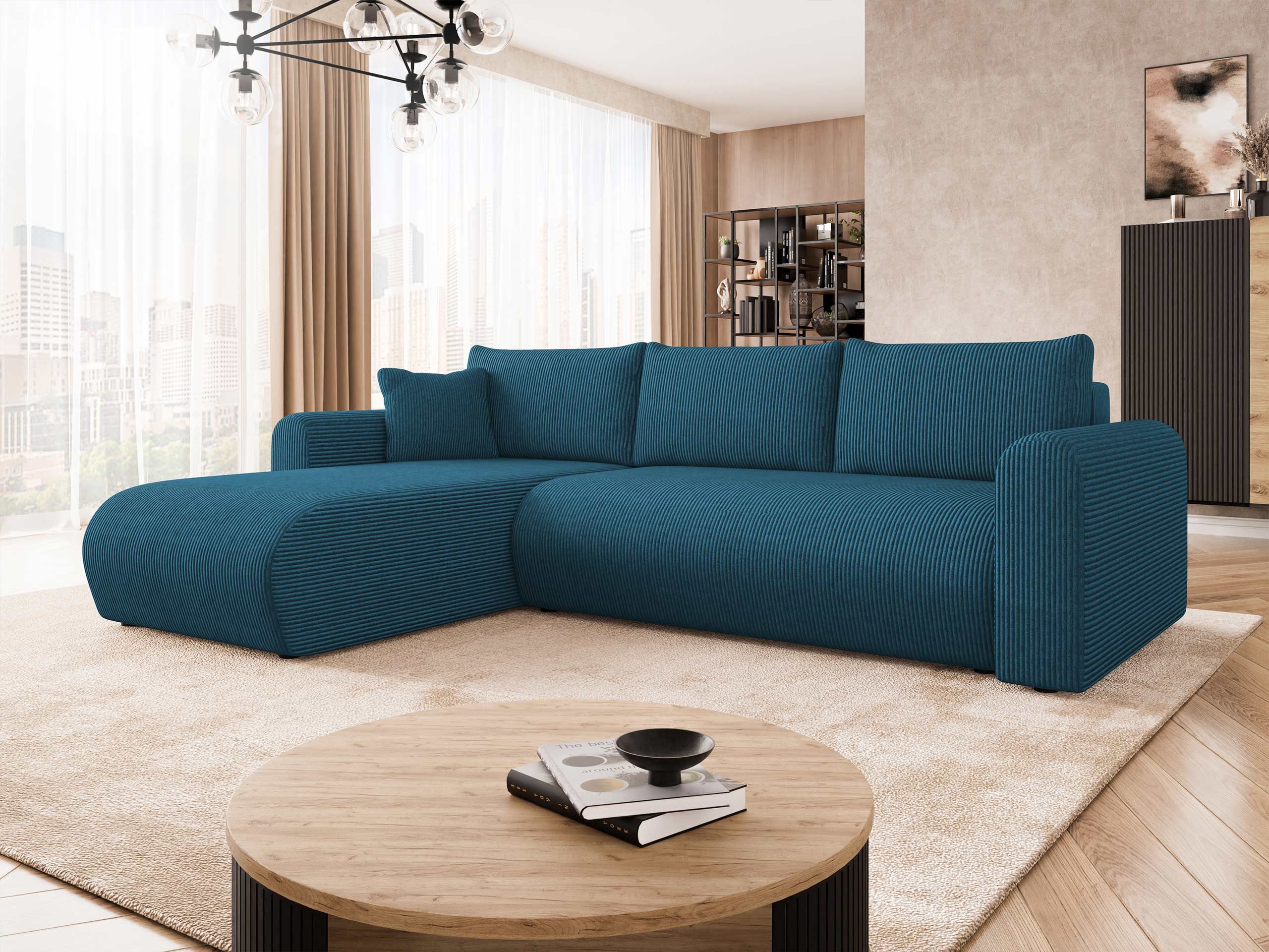 MIRJAN24 Ecksofa Eliwo Cord, mit Schlaffunktion günstig online kaufen