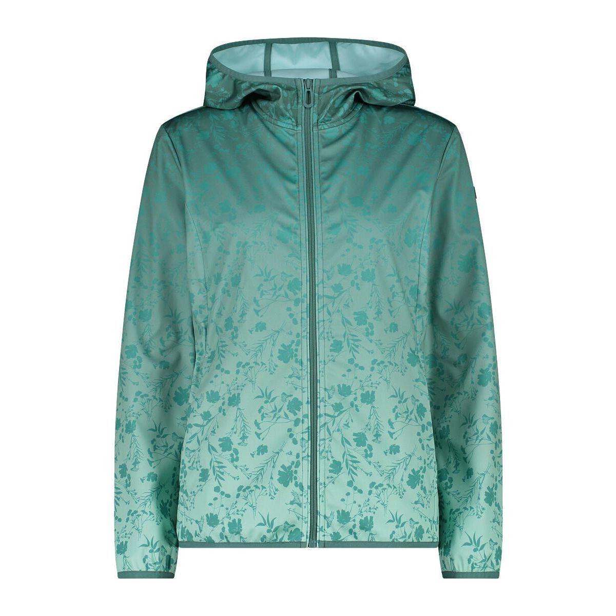 CMP Softshelljacke Woman Jacket FIX Hood Leichte Softshelljacke mit Clima Protect® für optimalen Wetterschutz