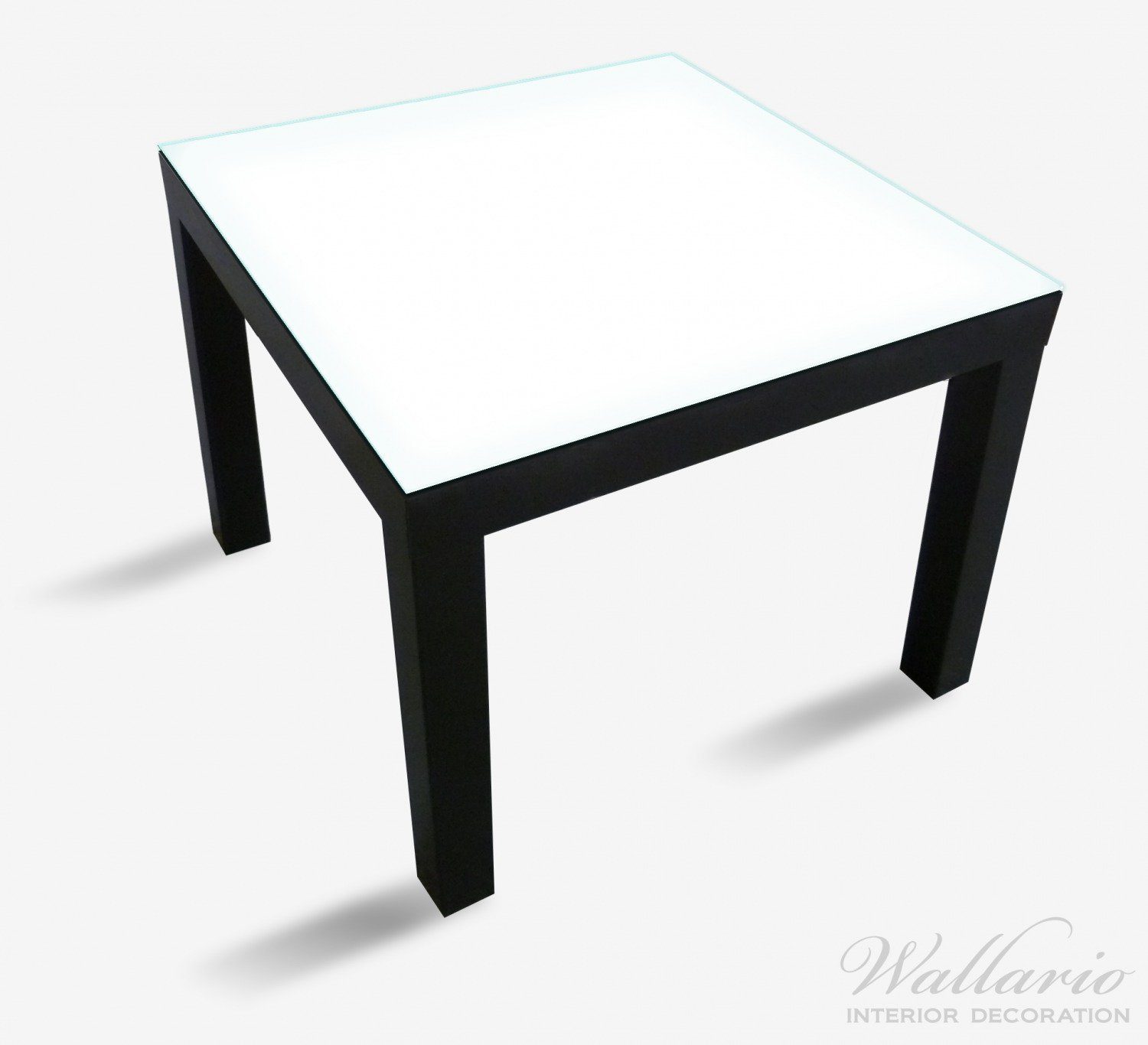 geeignet Ikea (1 Lack Weiß Tischplatte Wallario Tisch St), für
