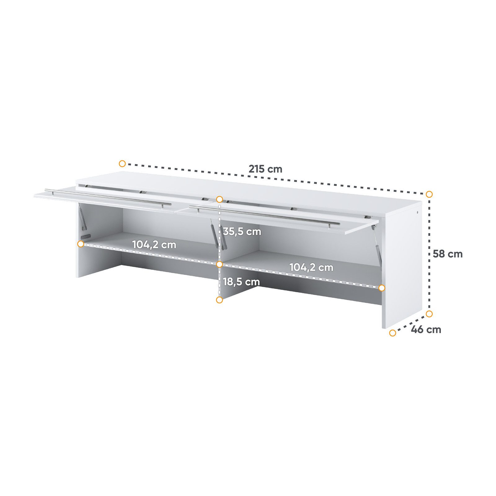 HAUSELEMENT Aufsatzschrank CP-09 LENART CONCEPT PRO für Schrankbett CP-04