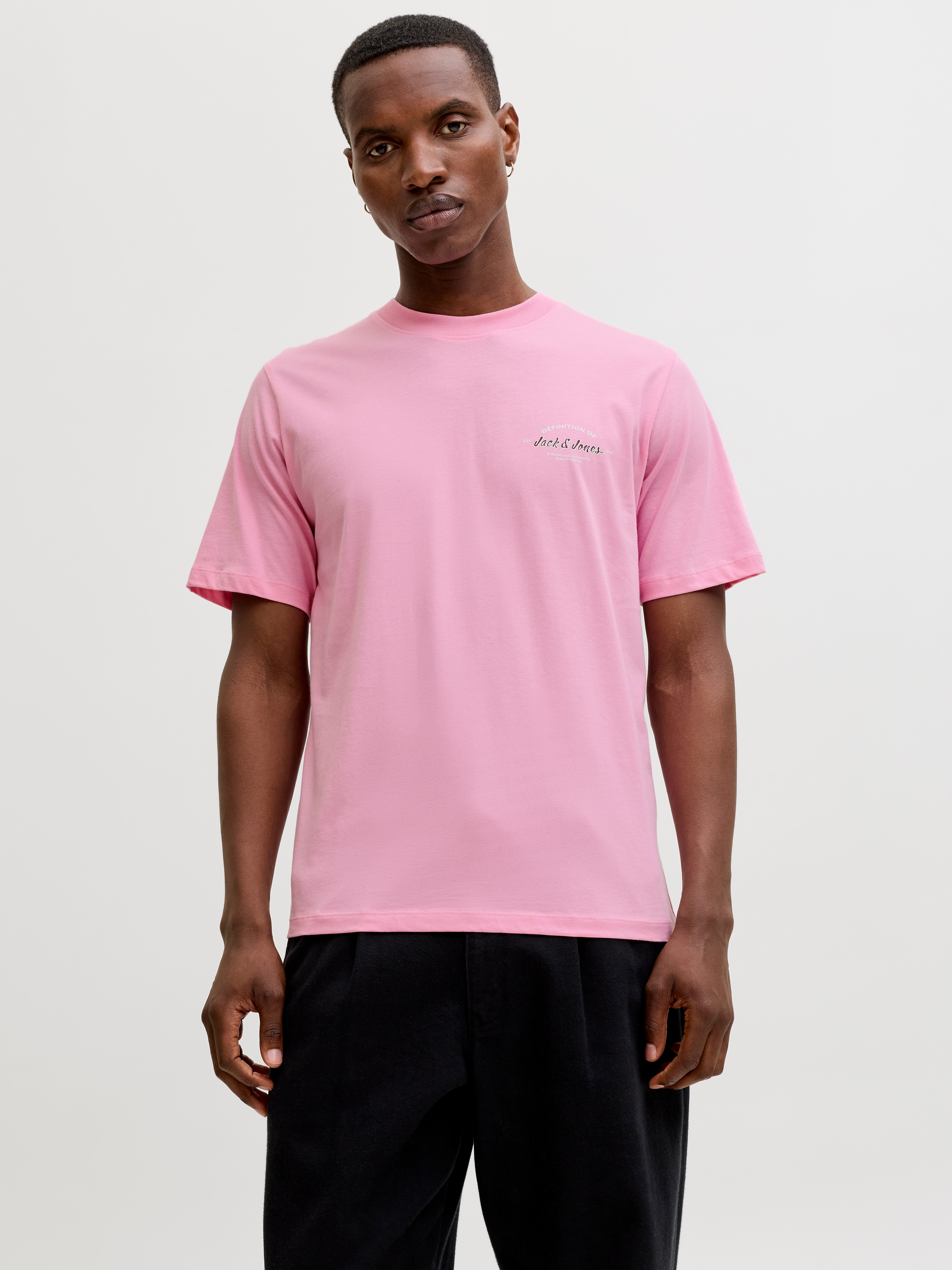 Jack & Jones Rundhalsshirt JJBRANDON TEE SS CREW NECK