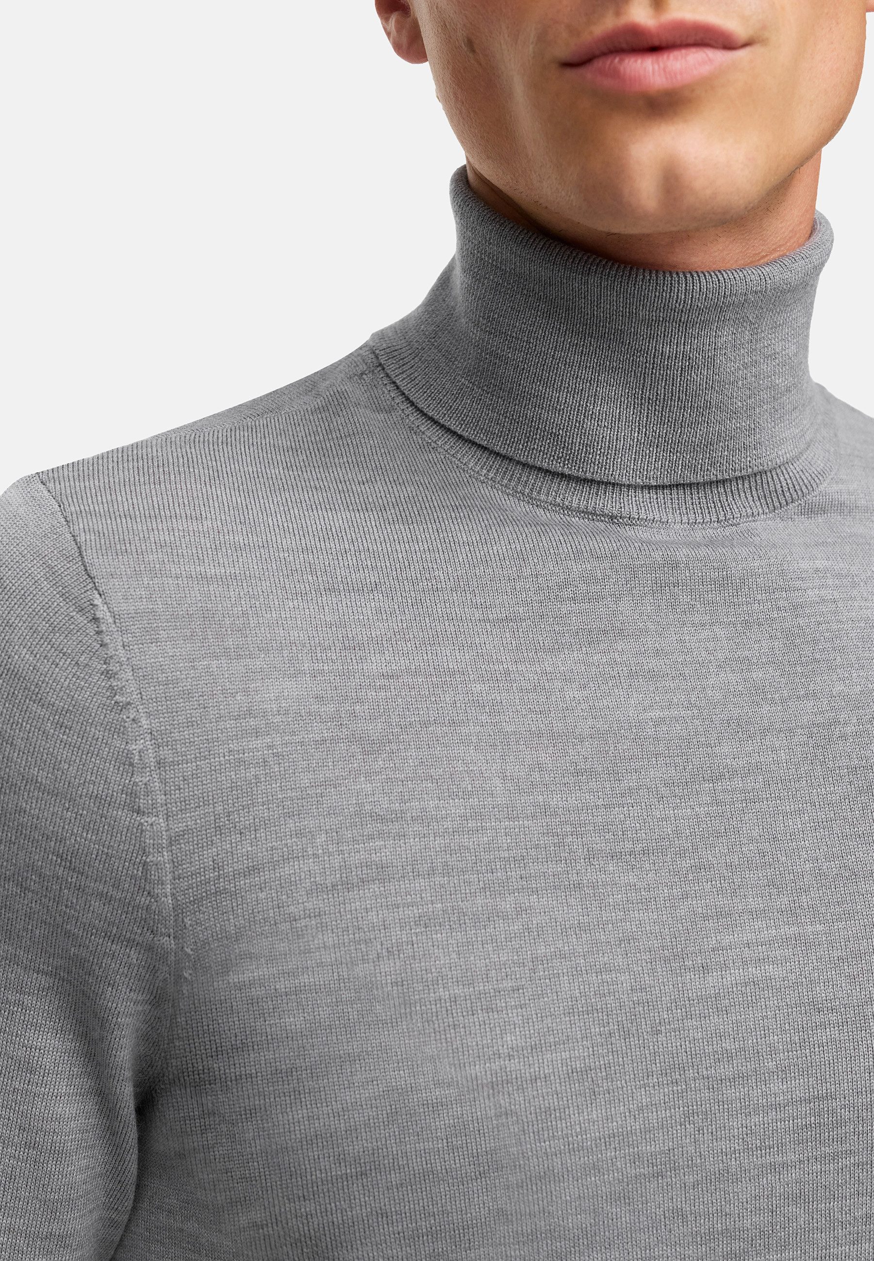Kronstadt Strickpullover Herren KSJohannes Strickpullover Herrenpullover Rollkragenpullover aus 100% Merinowolle