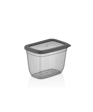 Bems Home Vorratsdose Kumsal 12 Teilig Rechteckig Sparset Grau, BPA- Freies Kunststoff, (12-tlg)