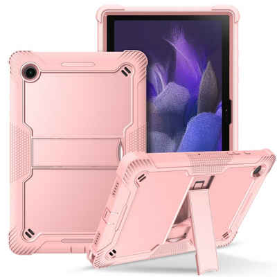 Wigento Tablet-Hülle Für Samsung Galaxy Tab A8 2021 aufstellbare Outdoor Rosa Tablet Case