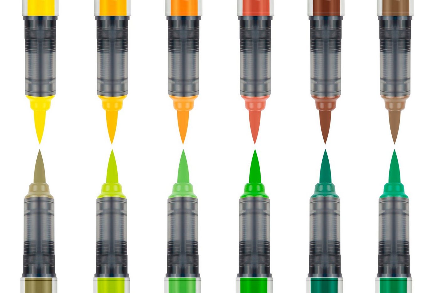 Thumbnail - karin Pinselstift Brushmarker PRO Set, 12 Farben