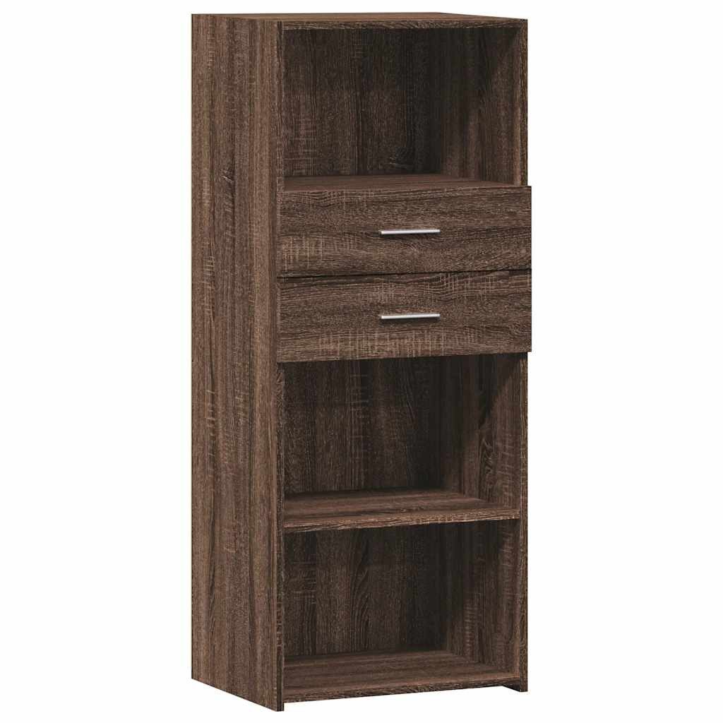 vidaXL Highboard Highboard Braun Eichen-Optik 50x42,5x124 günstig online kaufen