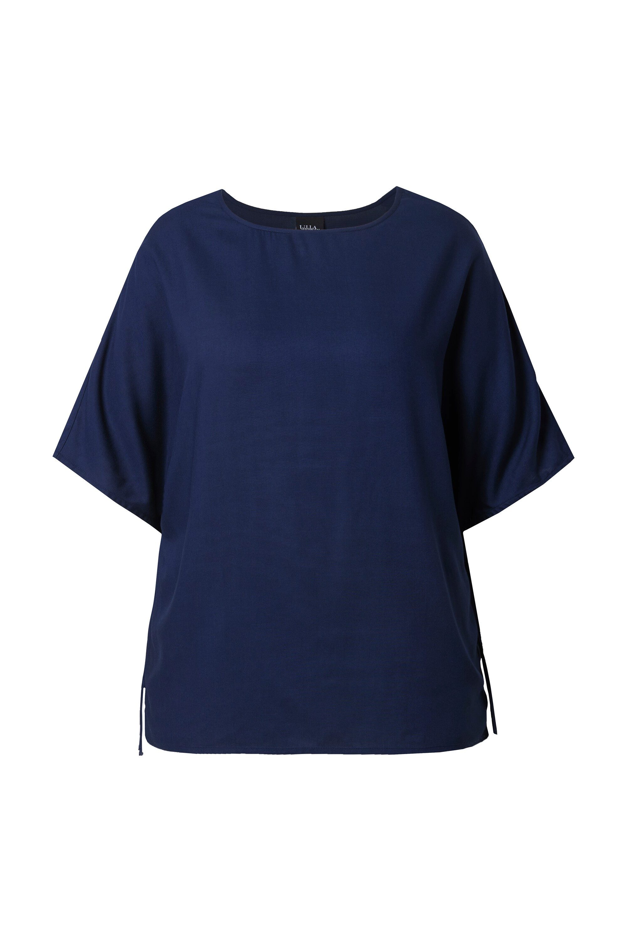 Ulla Popken Tunika Tunika-Bluse Overzised U-Boot-Ausschnitt günstig online kaufen