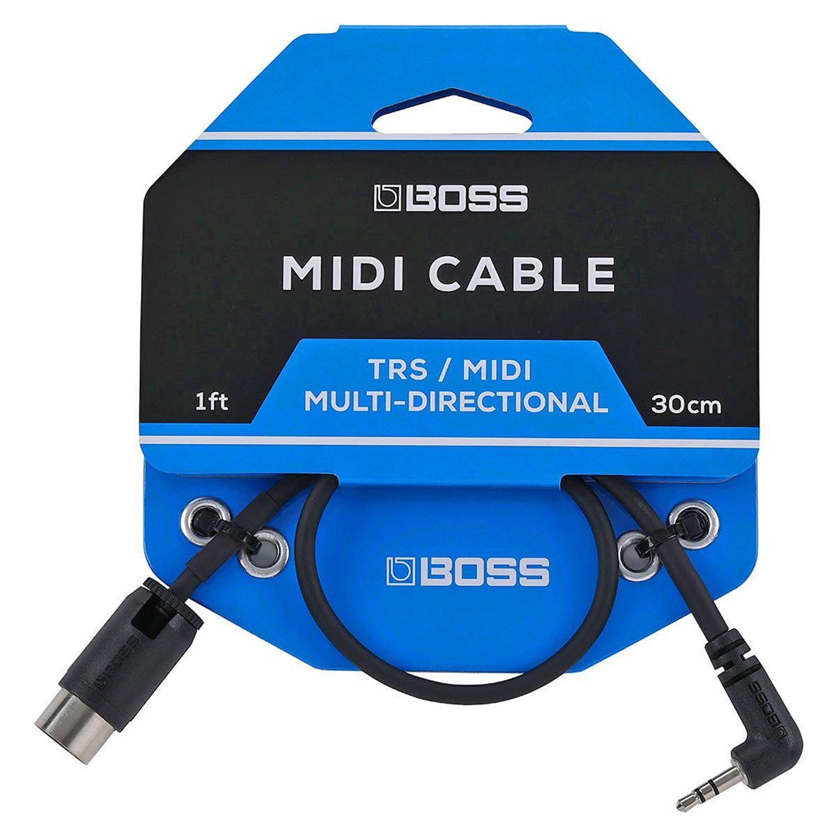 Boss by Roland Boss BMIDI-1-35 TRS-MIDI Kabel Audio-Adapter MIDI zu 3,5-mm- Klinke