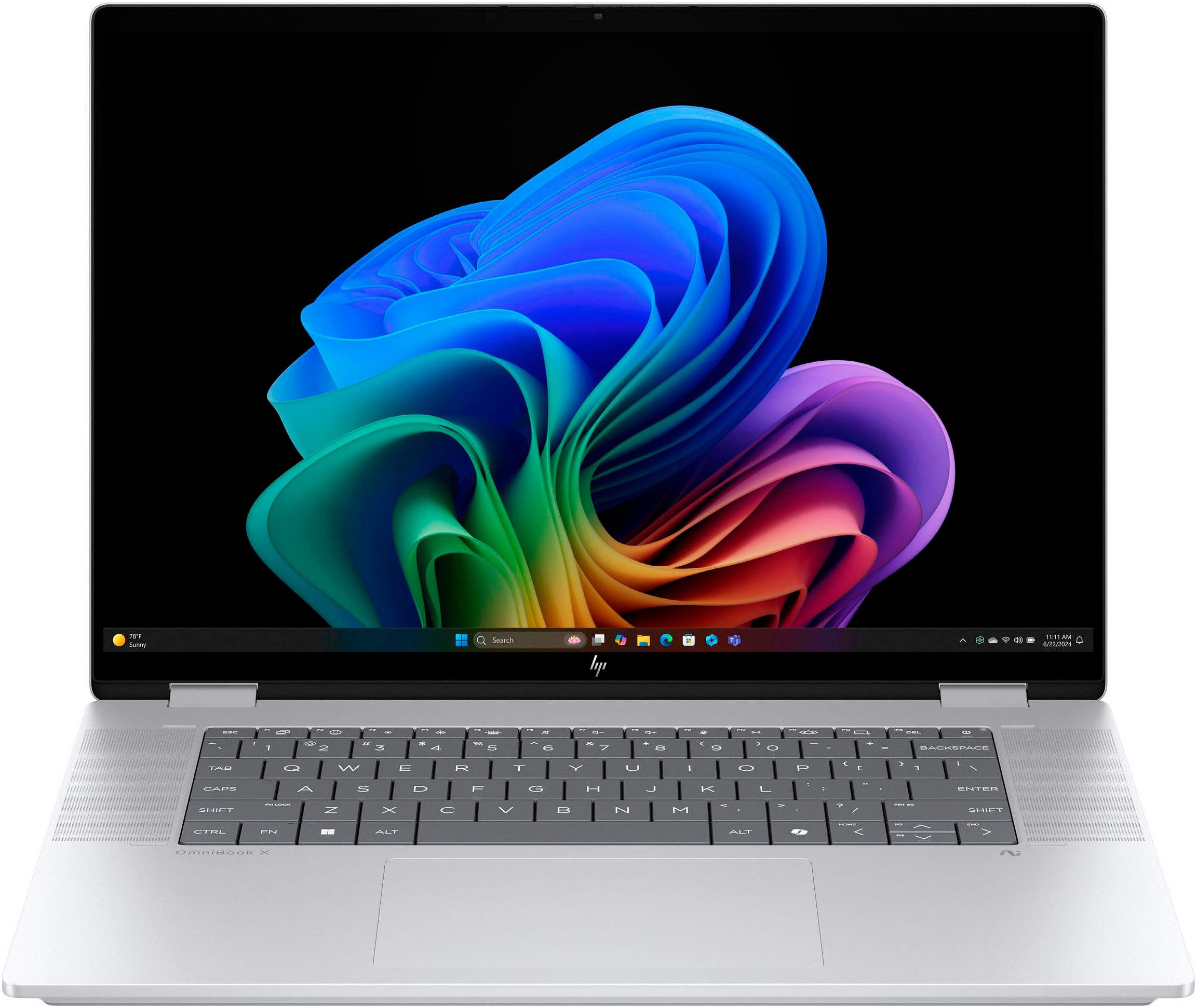 HP OmniBook X Flip 16-a0252ng Convertible Notebook (40,64 cm/16 Zoll, Intel Ultra 7 256V, ARC 140V, 16 GB, 512 GB SSD)