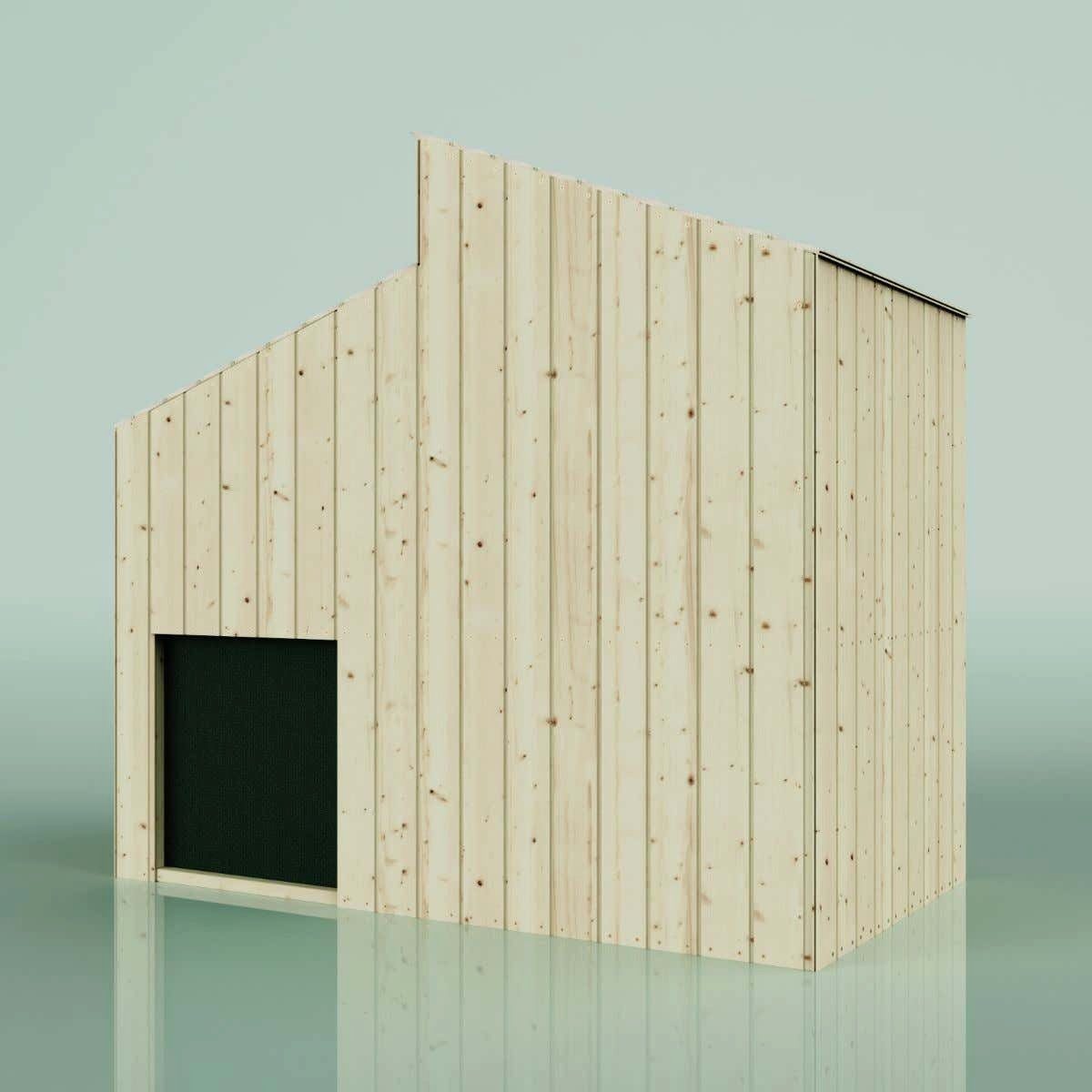 OutdoorToys Spielhaus Milchstraße, aus Holz Inkl. Fußboden