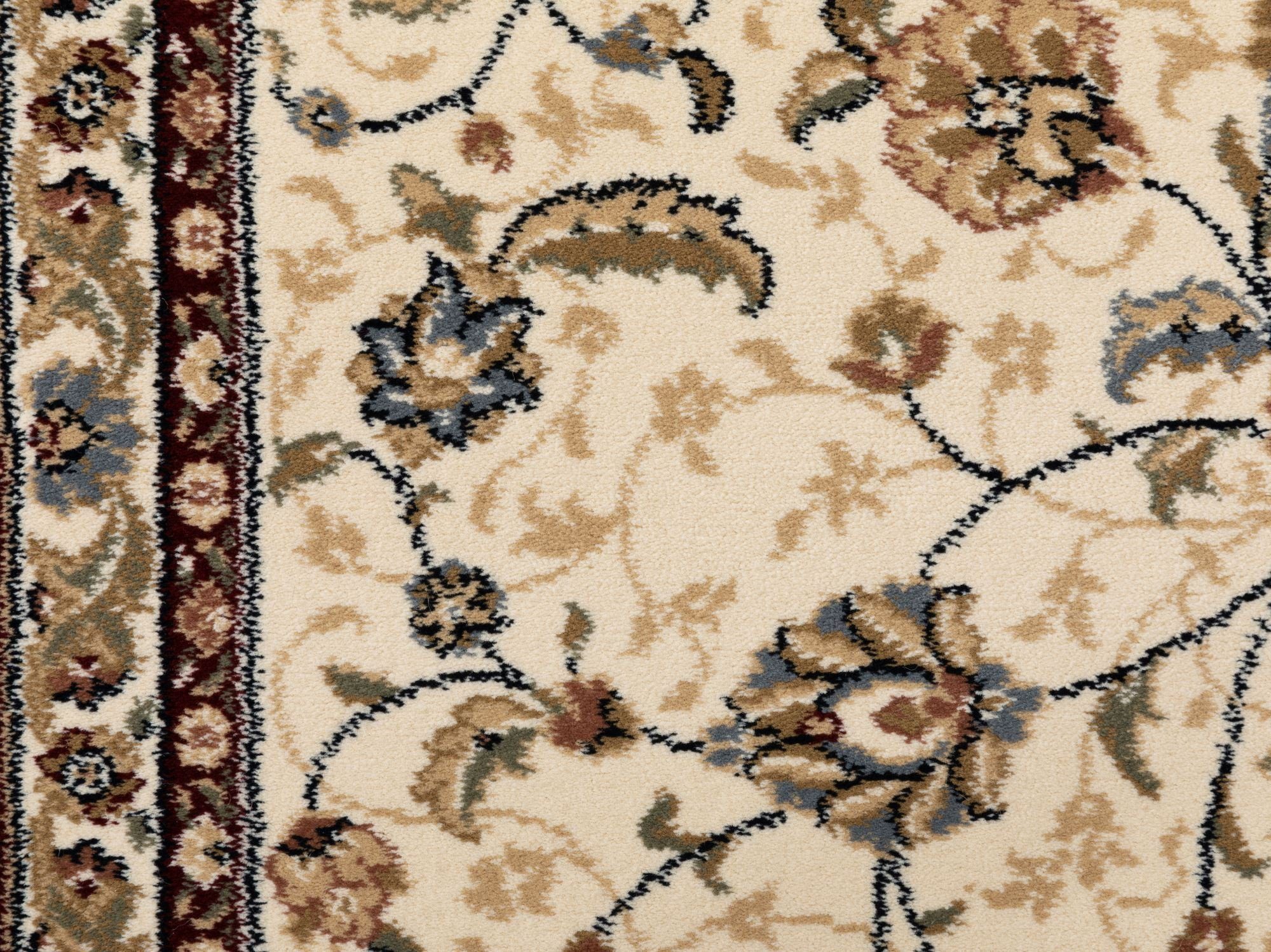 Steffensmeier Orientteppich Classical Quality Floral, Rechteckig, Höhe: 13 mm, Orientalischer Stil,Kurzflor Teppich, Hoch-Tief-Struktur