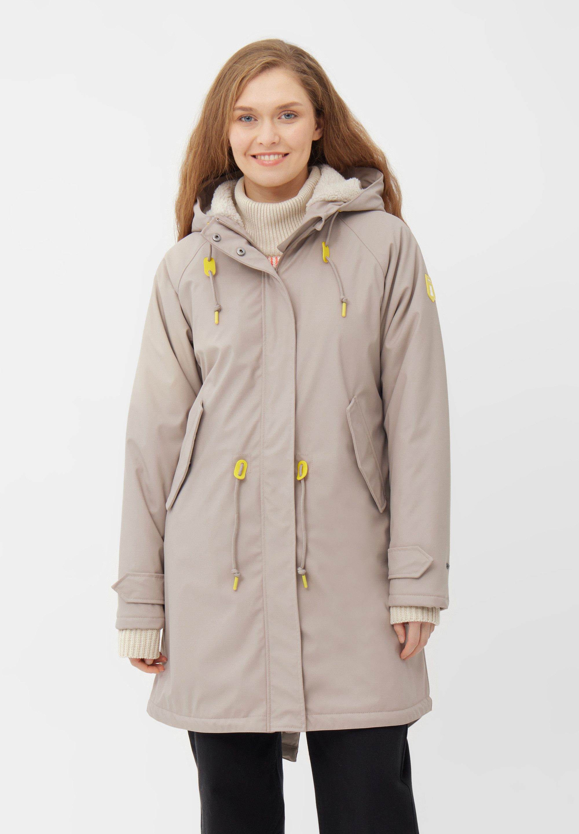 Derbe Regenmantel Tidaholm Wasserabweisend, winddicht, Teddylining