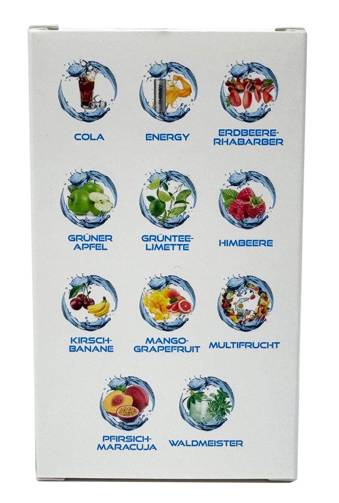 XAXX Getränke-Sirup HC Refresh Liquid Testset mit 11 Sorten 1:150, je 10 ml