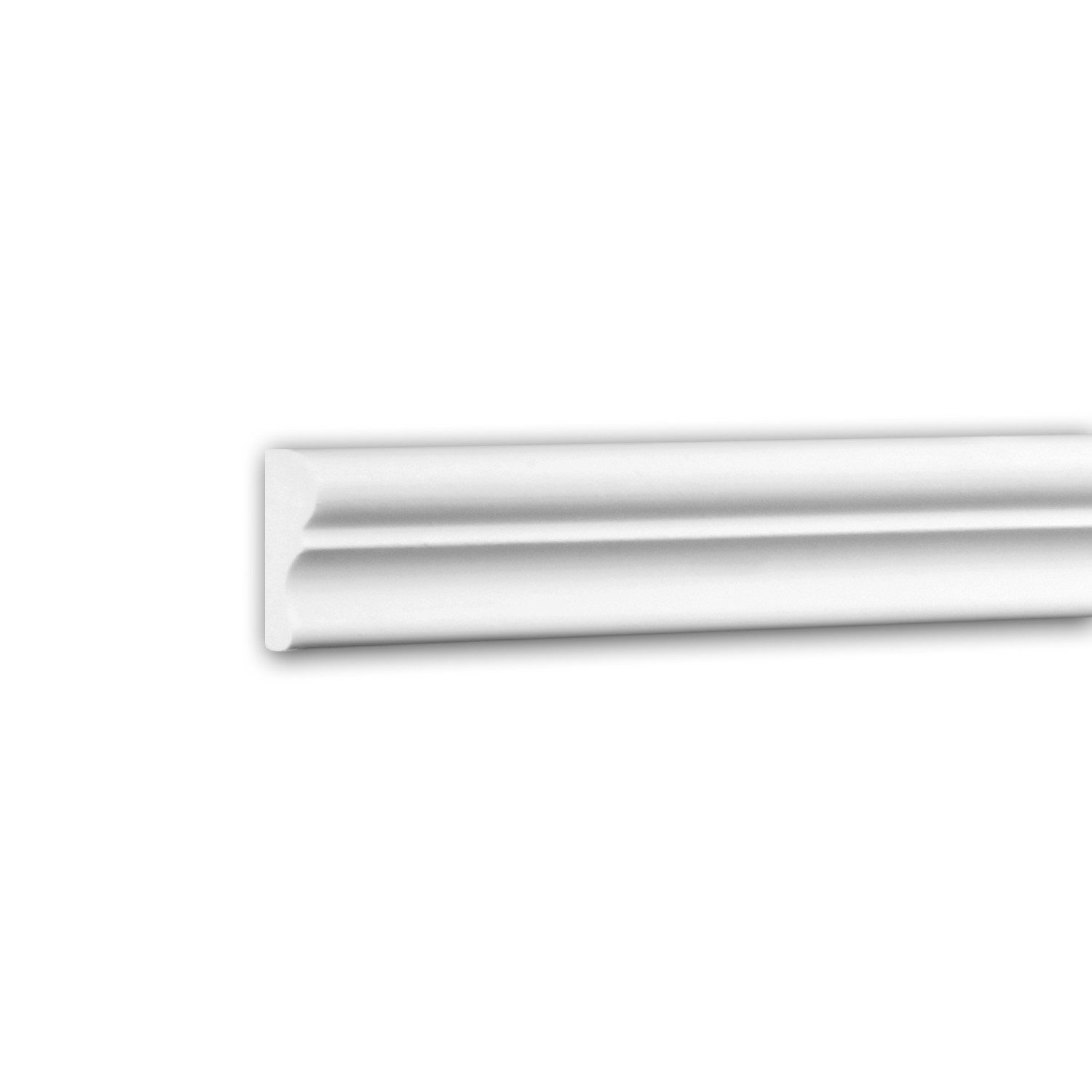 Profhome Zierleiste 651321 Wand- und Friesleiste Stuckleiste Zierleiste stoßfest 2 m, kleben, Extrudiertes Polystyrol (XPS), 1-St., 1 x Stuckleiste, Wandleiste Stuckleiste Profilleiste 2 Meter