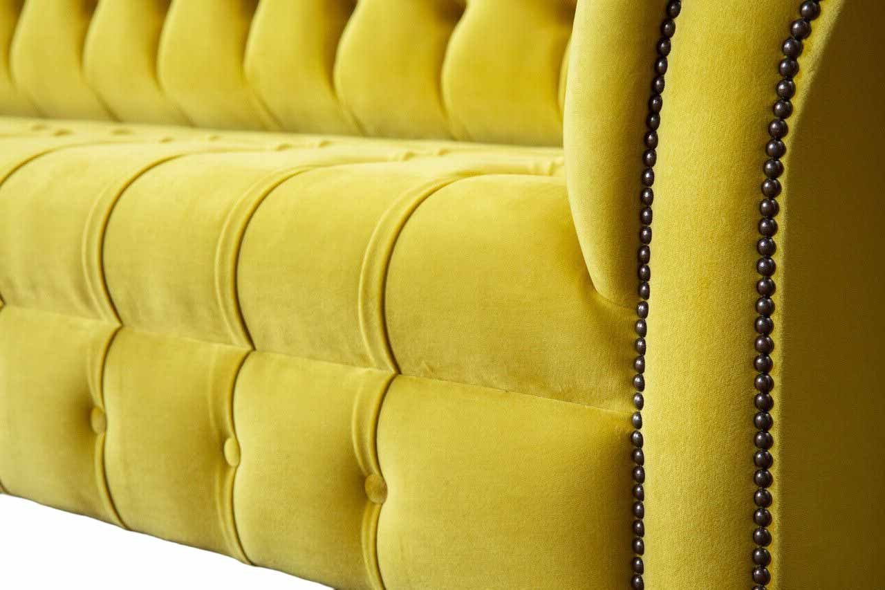 Sofas Wohnzimmer Sofa Design Sitzer Chesterfield-Sofa, Klassisch 4 Chesterfield JVmoebel